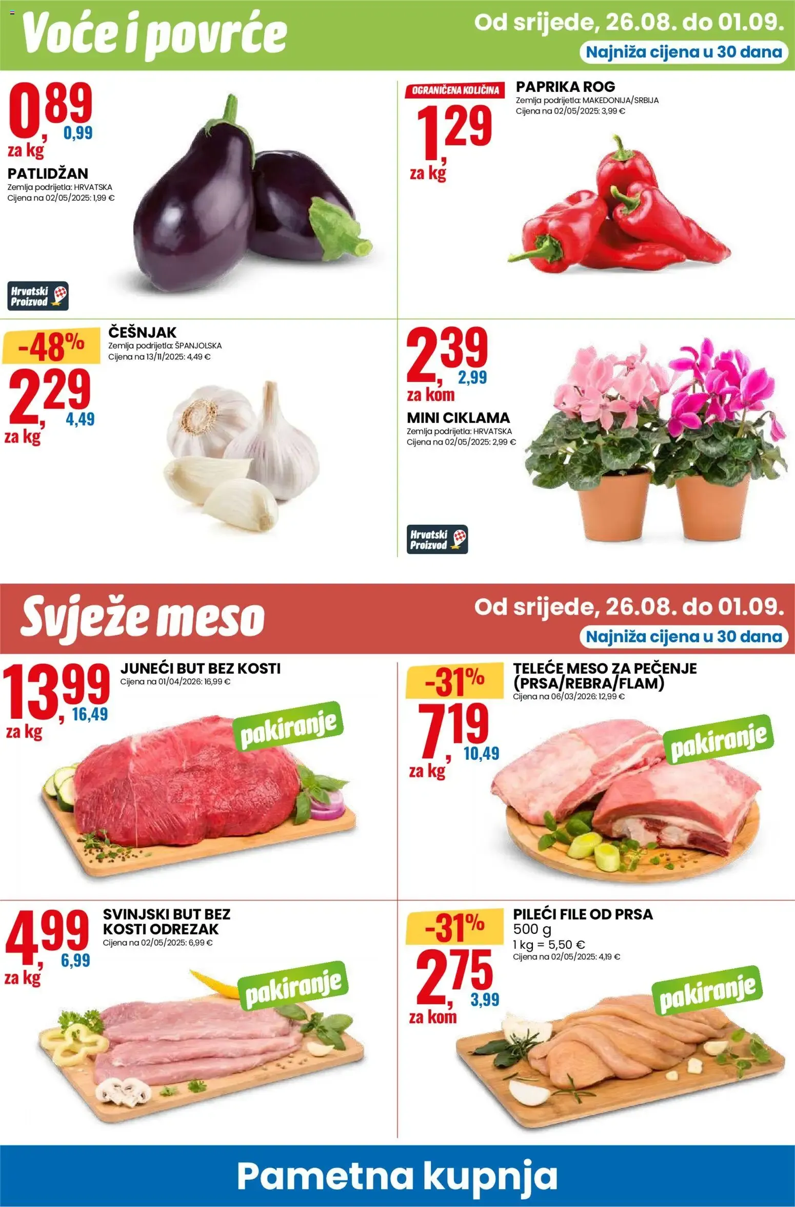 Katalog Eurospin Katalog novi od 26.08.2026 na listanje > letak digitalni od 26. kolovoza do 1. rujna 2026. - Pregled Stranica 6