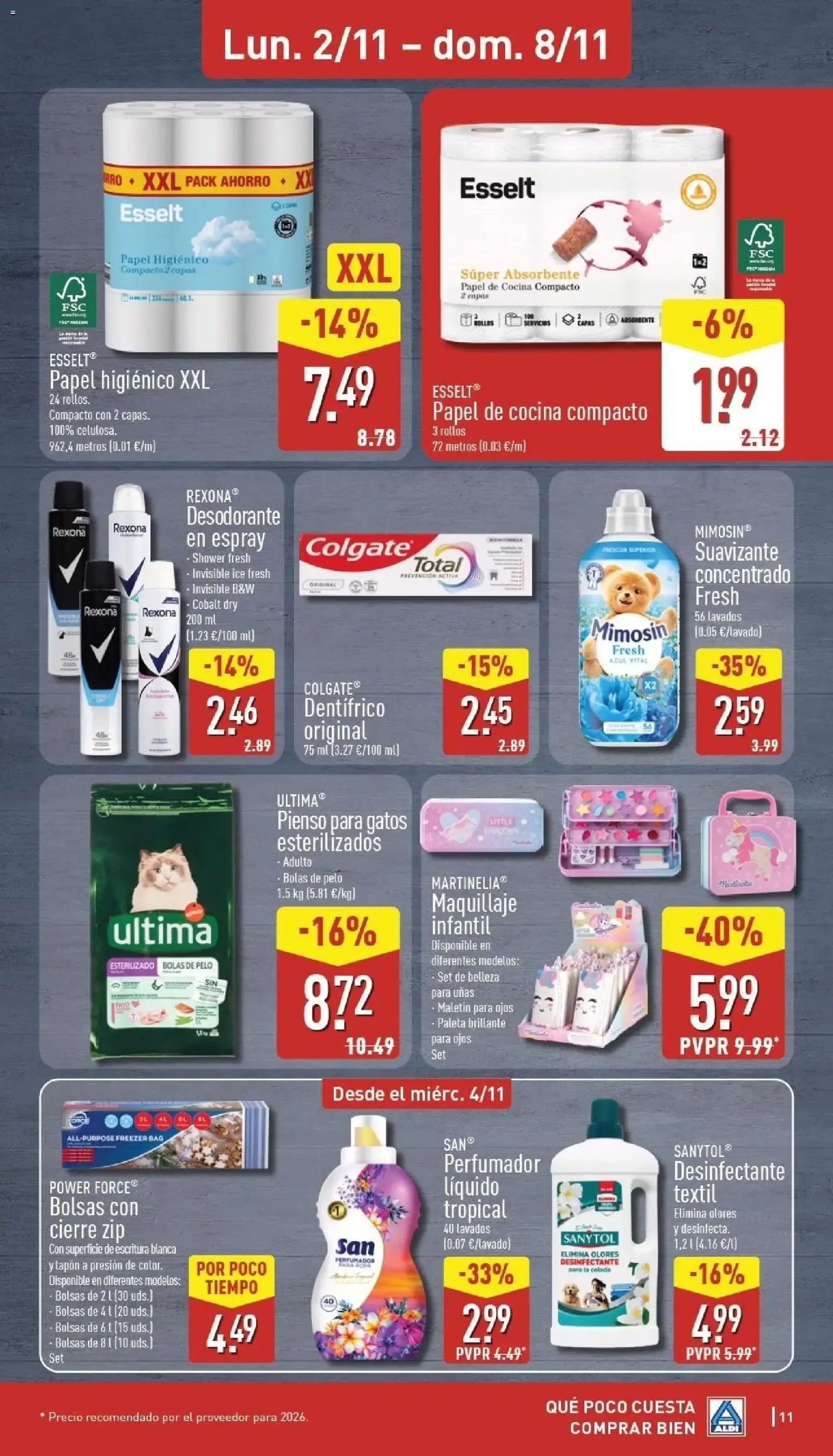 Catálogo de Aldi: Juega a lo Grande a Precios Muy Pequeños 2 de noviembre al 8 de noviembre 2026 - Página 11