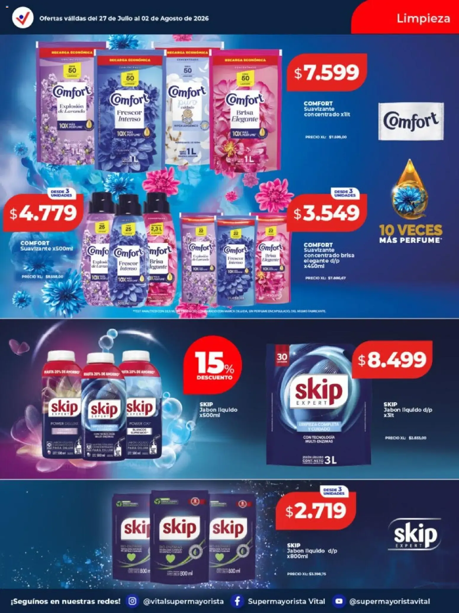 Ofertas de Vital Supermayorista - El Mayorista de Tu Ahorro 27 de julio al 2 de agosto 2026 - Página 8 del catálogo