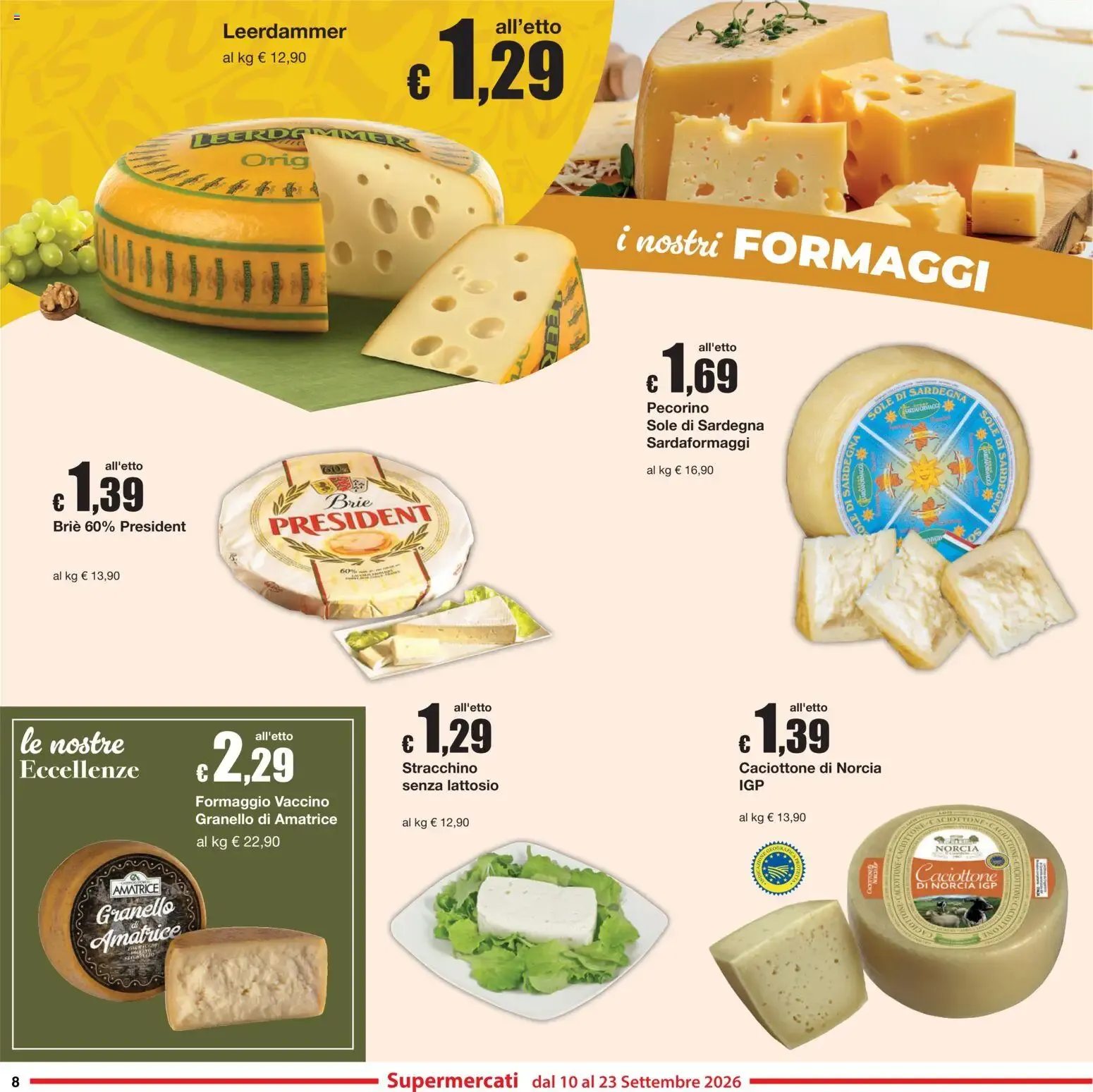 Sì con Te volantino dal 10/09/2026 - online Offerte da 10 settembre a 23 settembre di 2026 - Pagina del volantino 8