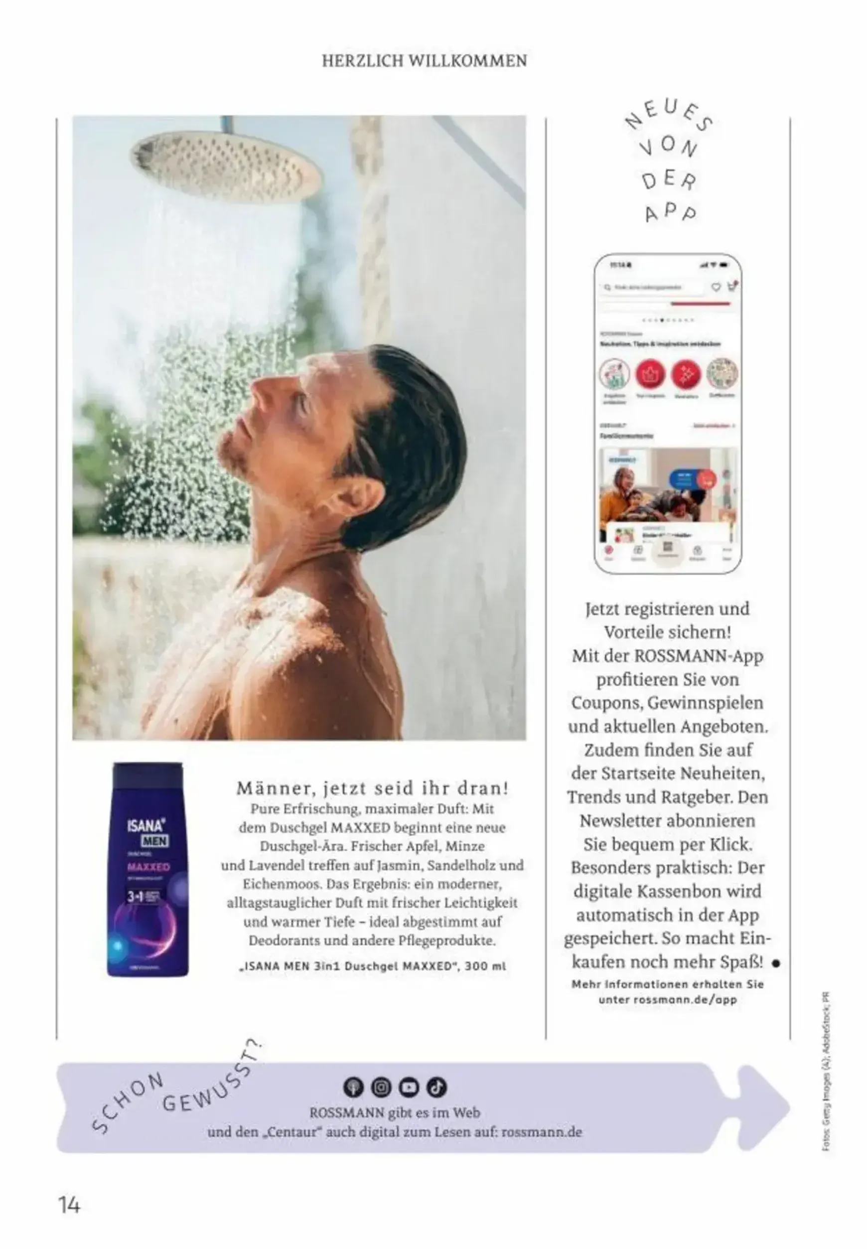 Centaur Magazin (Rossmann) von 1. August bis 31. August 2026 - Prospekt seite 15