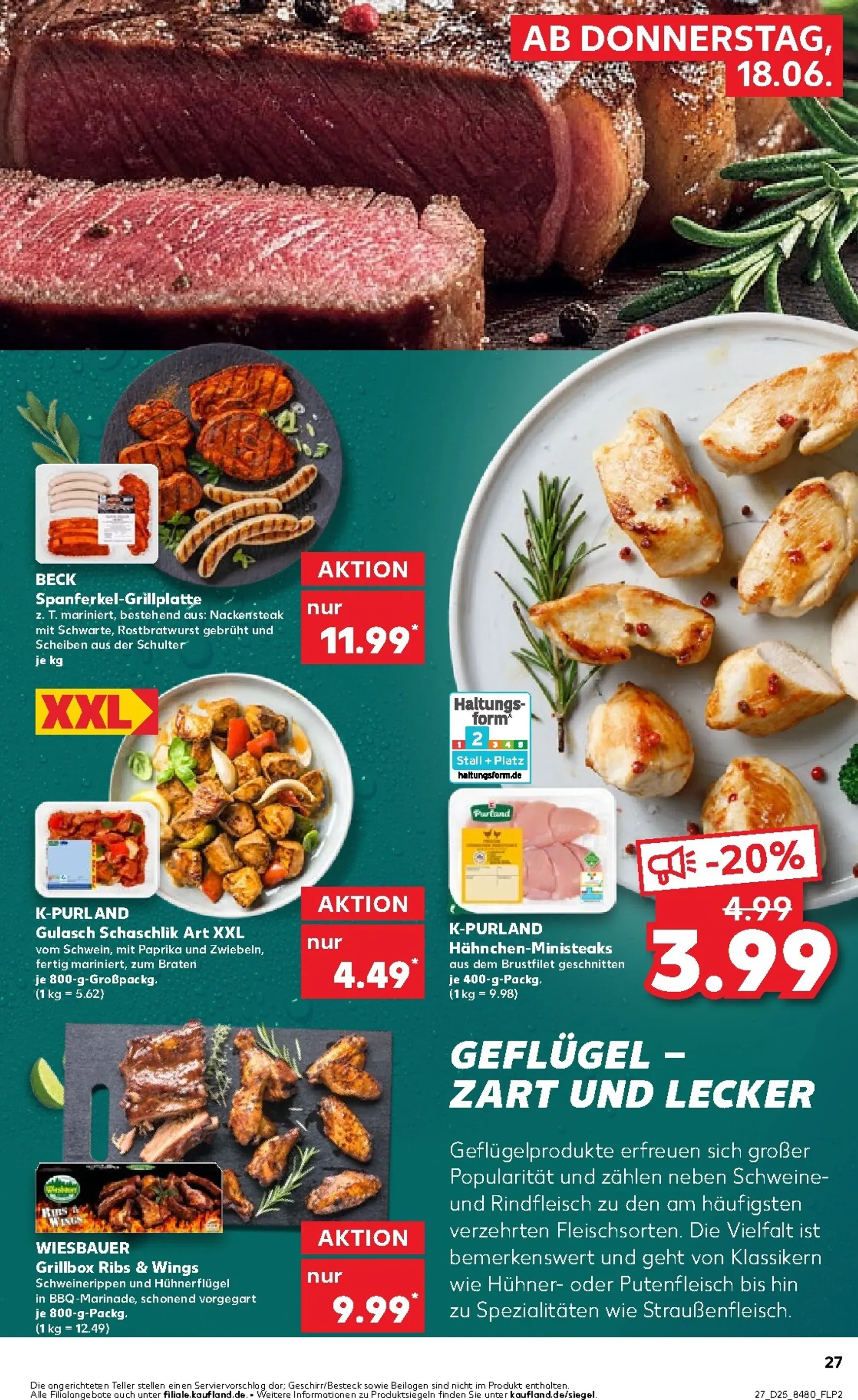 Kaufland Prospekt – von Donnerstag 18.06.2026 bis Mittwoch 24.06.2026 von 18. Juni bis 24. Juni 2026 - Prospekt seite 28