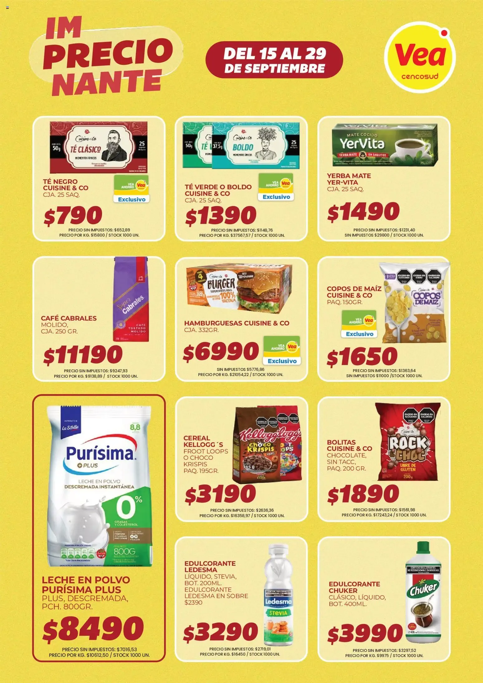 Ofertas de Vea Precio Nante del 15 al 29 de Septiembre 15 de septiembre al 29 de septiembre 2026 - Página 3 del catálogo