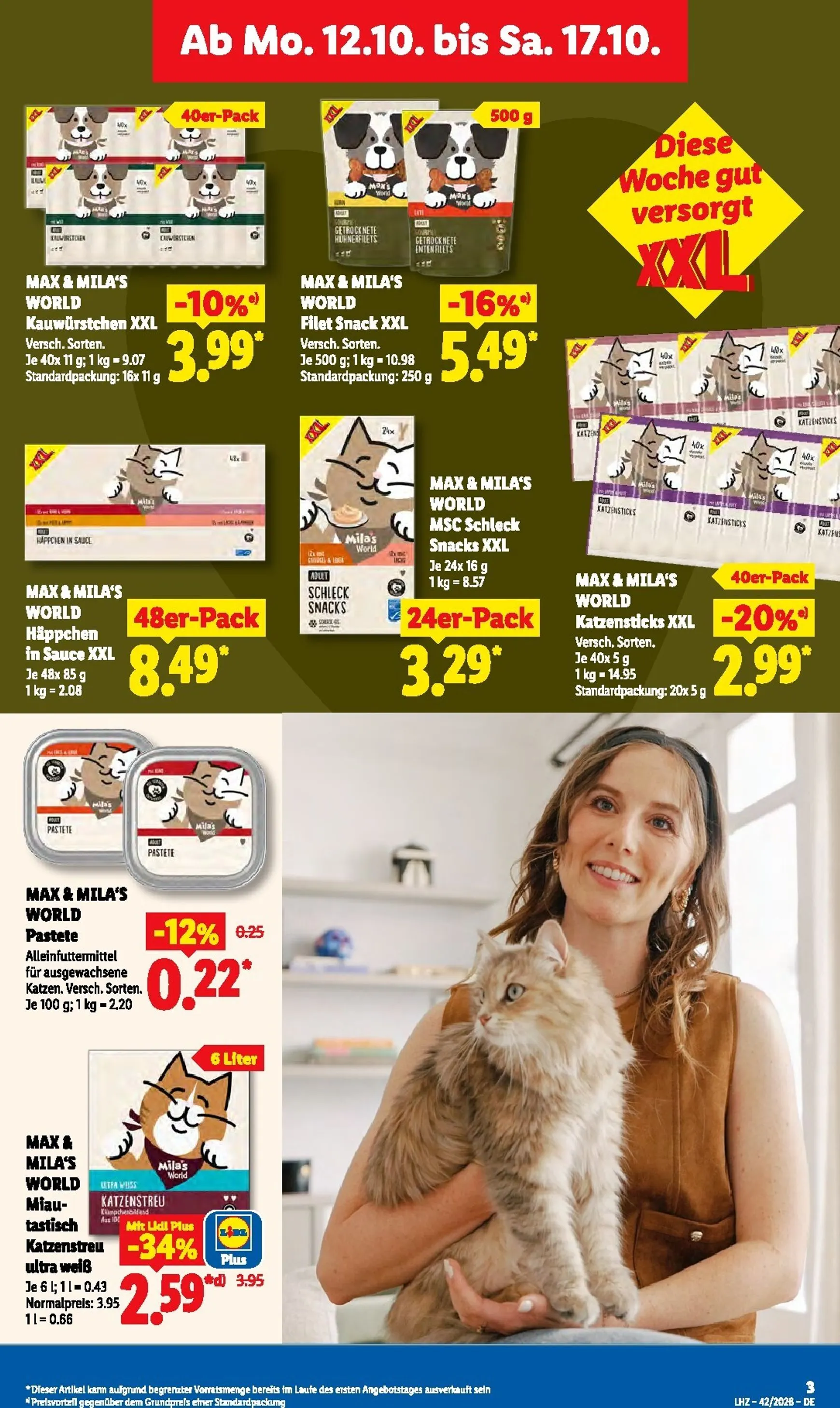 Lidl Prospekt nächste Woche – von Montag 12.10.2026 bis Samstag 17.10.2026 von 12. Oktober bis 17. Oktober 2026 - Prospekt seite 3