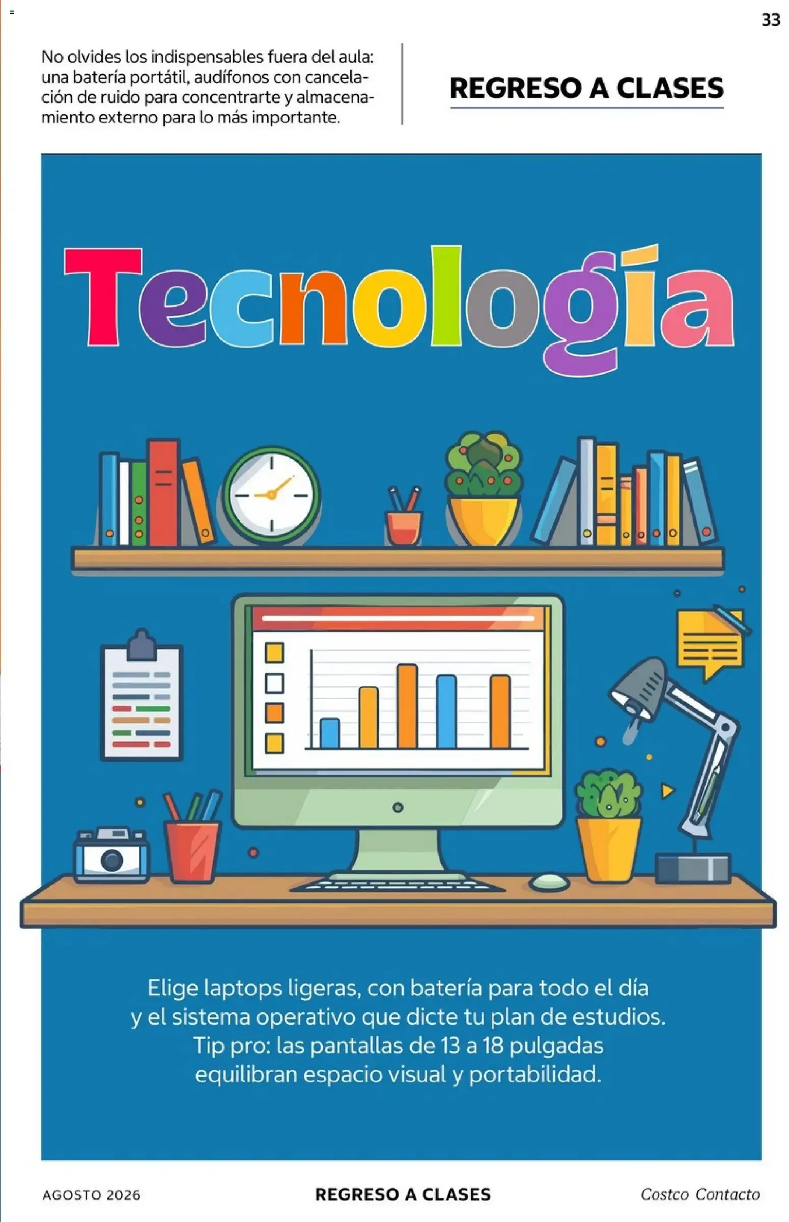 Catálogo de COSTCO Contacto 1 de agosto al 31 de agosto 2026 - Pagina 33