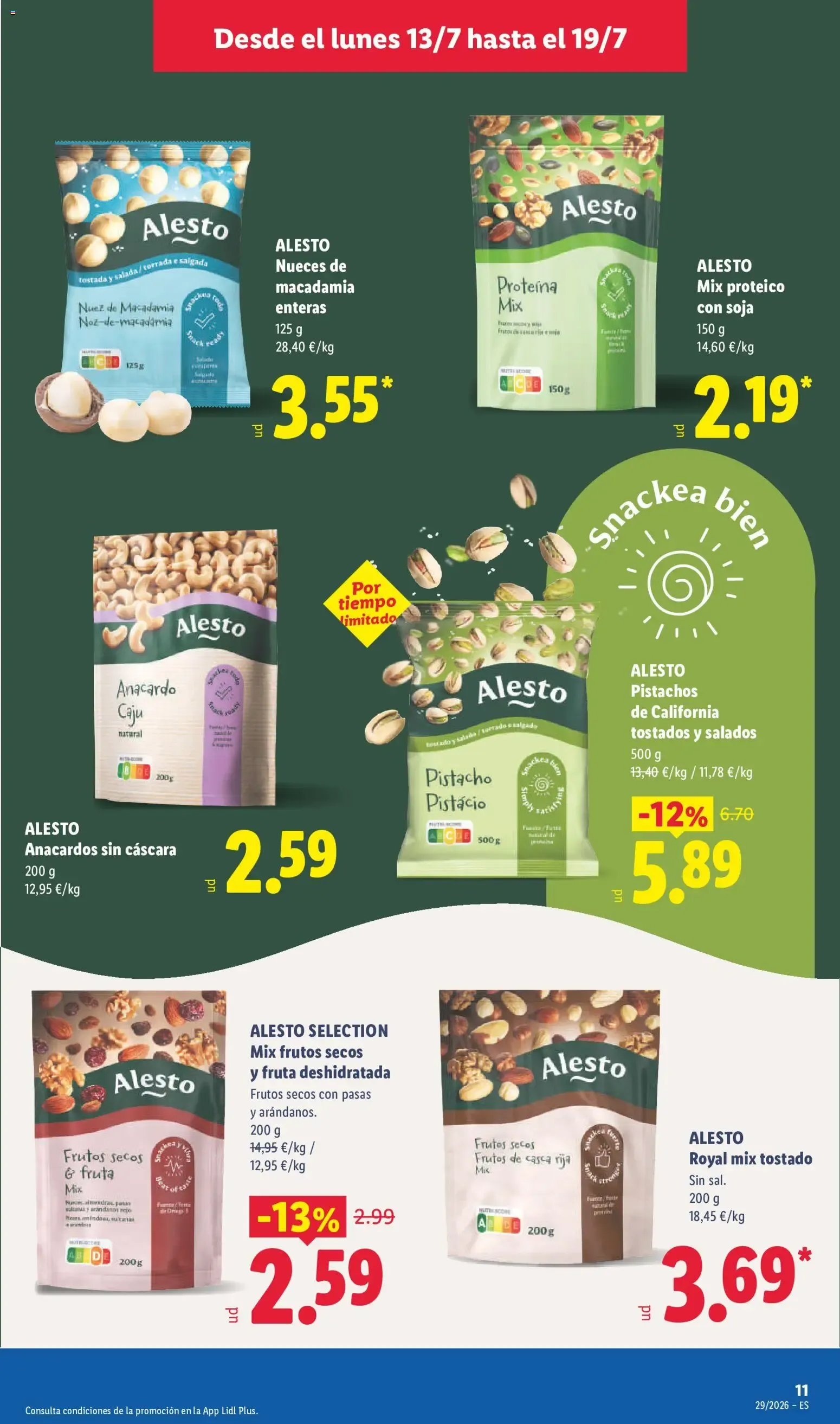 Catálogo de Lidl folleto del 13/07/2026 | Ofertas 13 de julio al 19 de julio 2026 - Página 29