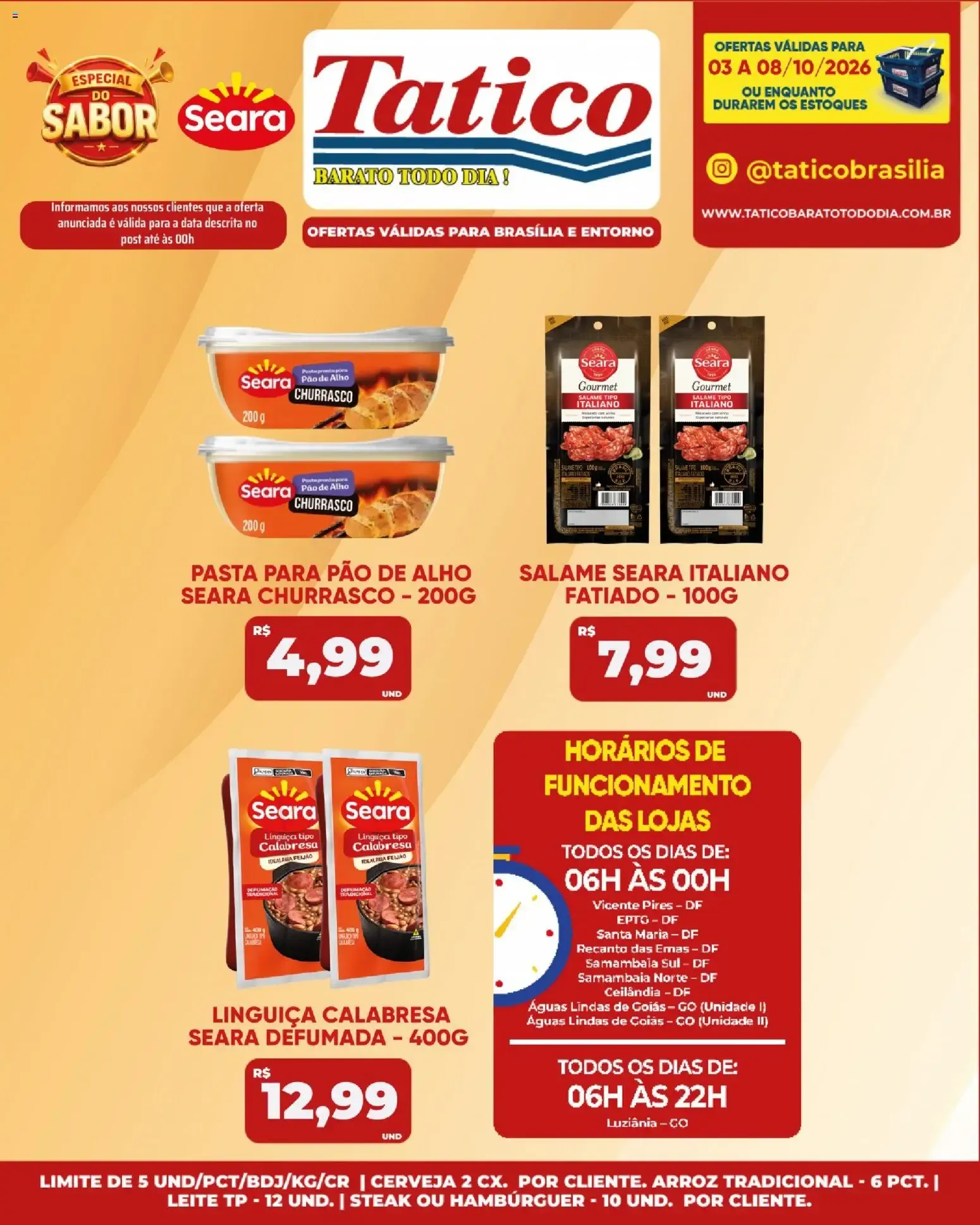 Encarte de Tatico ofertas do Dia de 07/10/2026 | Promoções Online 7 de outubro até 7 de outubro 2026 - Pagina 21