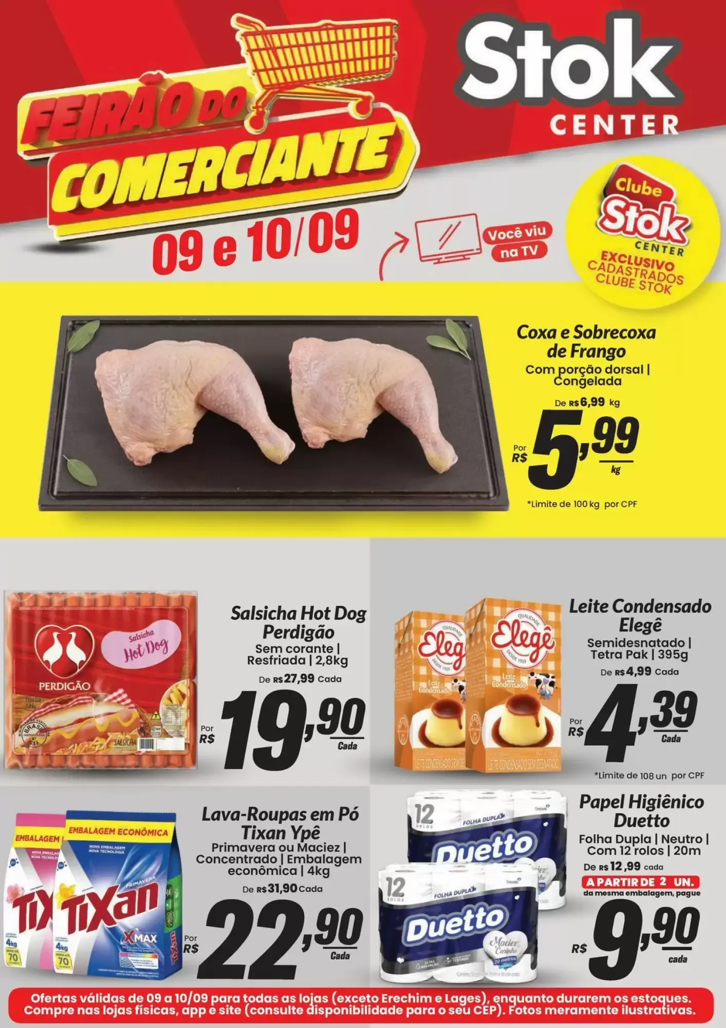 Encarte de Feirão do Comerciante 9 de setembro até 10 de setembro 2026 - Pagina 1