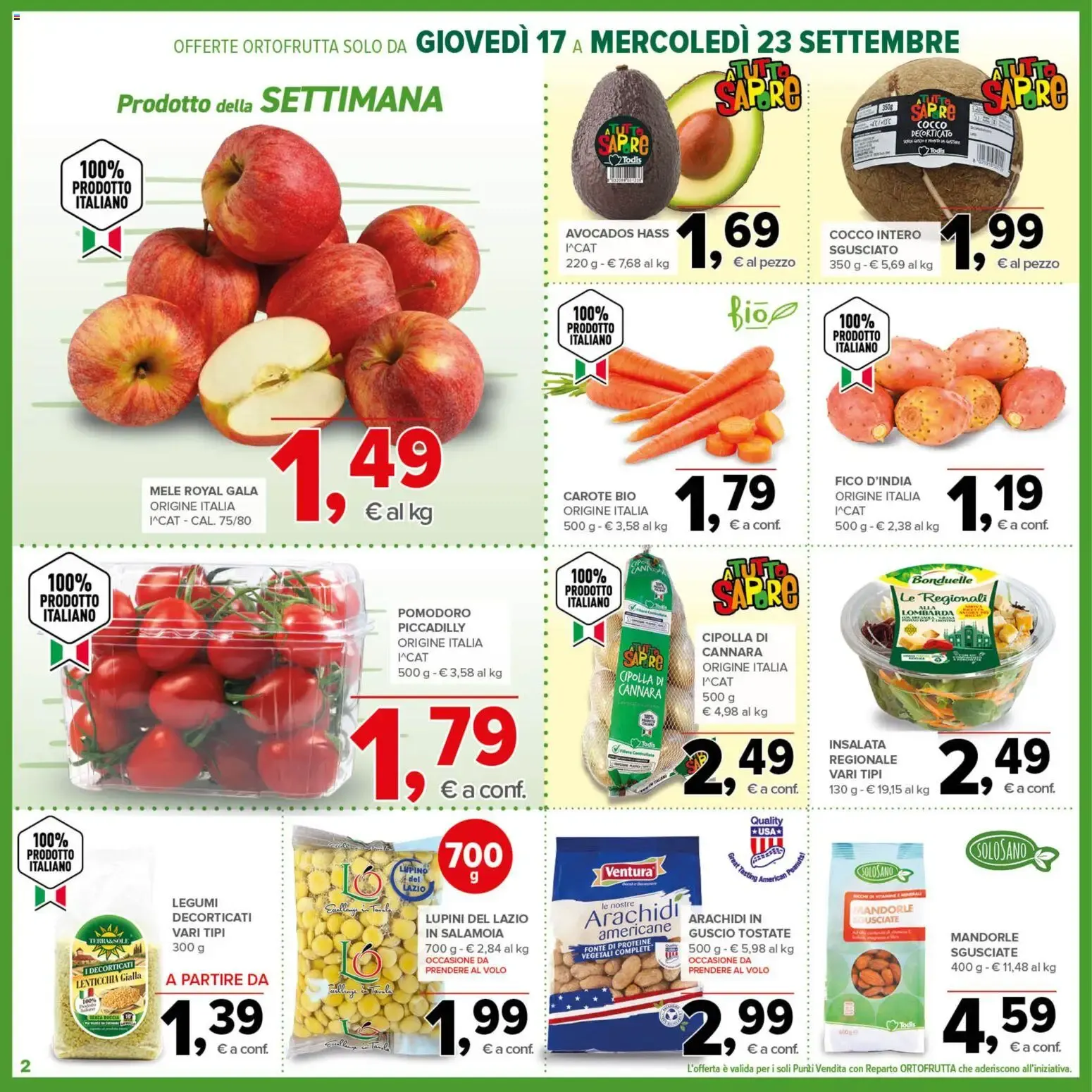 Nuovo Todis volantino dal 17/09/2026 > offerte anteprima 🛍️ da 17 settembre a 30 settembre di 2026 - Pagina del volantino 2