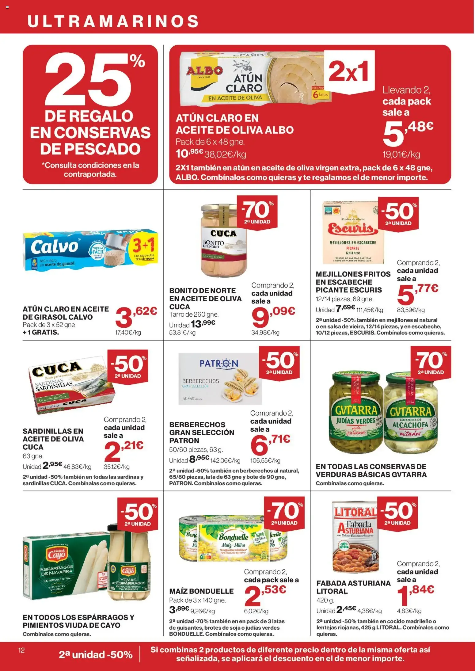 Catálogo de El Corte Inglés Super Otoño Súper 3x2 28 de octubre al 10 de noviembre 2026 - Página 12