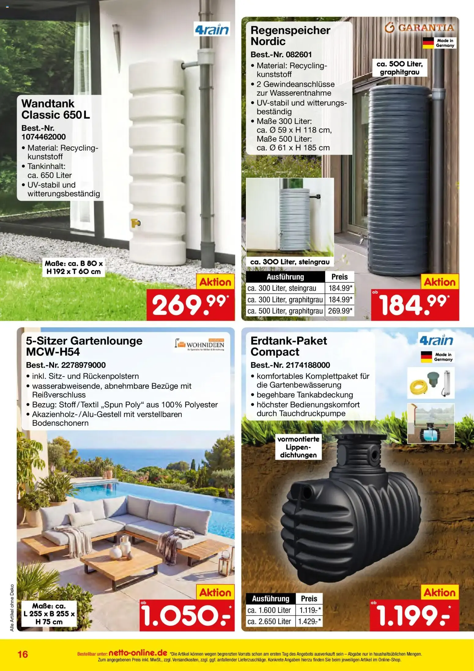 Netto Marken-Discount Online-Angebote August (ab 01.08.2026) » Angebote von 30. Juli bis 31. August 2026 - Prospekt seite 16