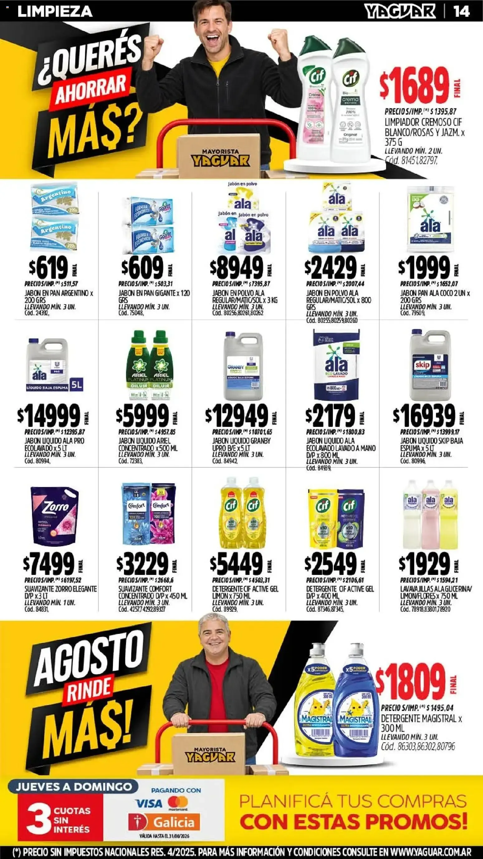 Ofertas de Yaguar - Oferta Semanal Chaco del 24/08/2026 - 29/08/2026 24 de agosto al 29 de agosto 2026 - Página 13 del catálogo