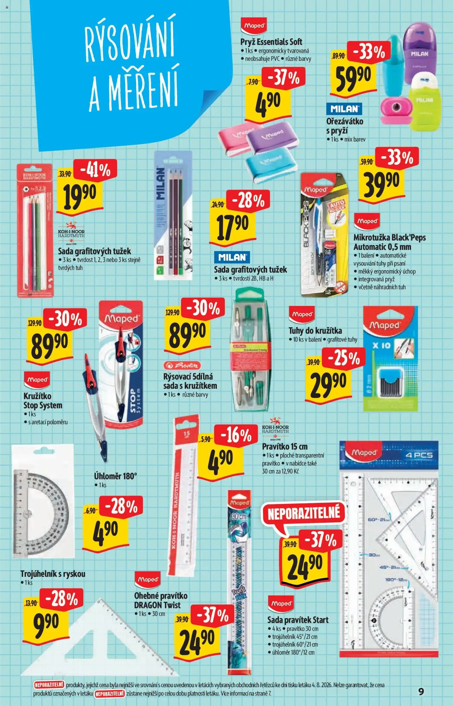 Albert katalog - Hypermarket od 12.08.2026 - Akční leták - 12. srpna 8. září 2026 - Page 9