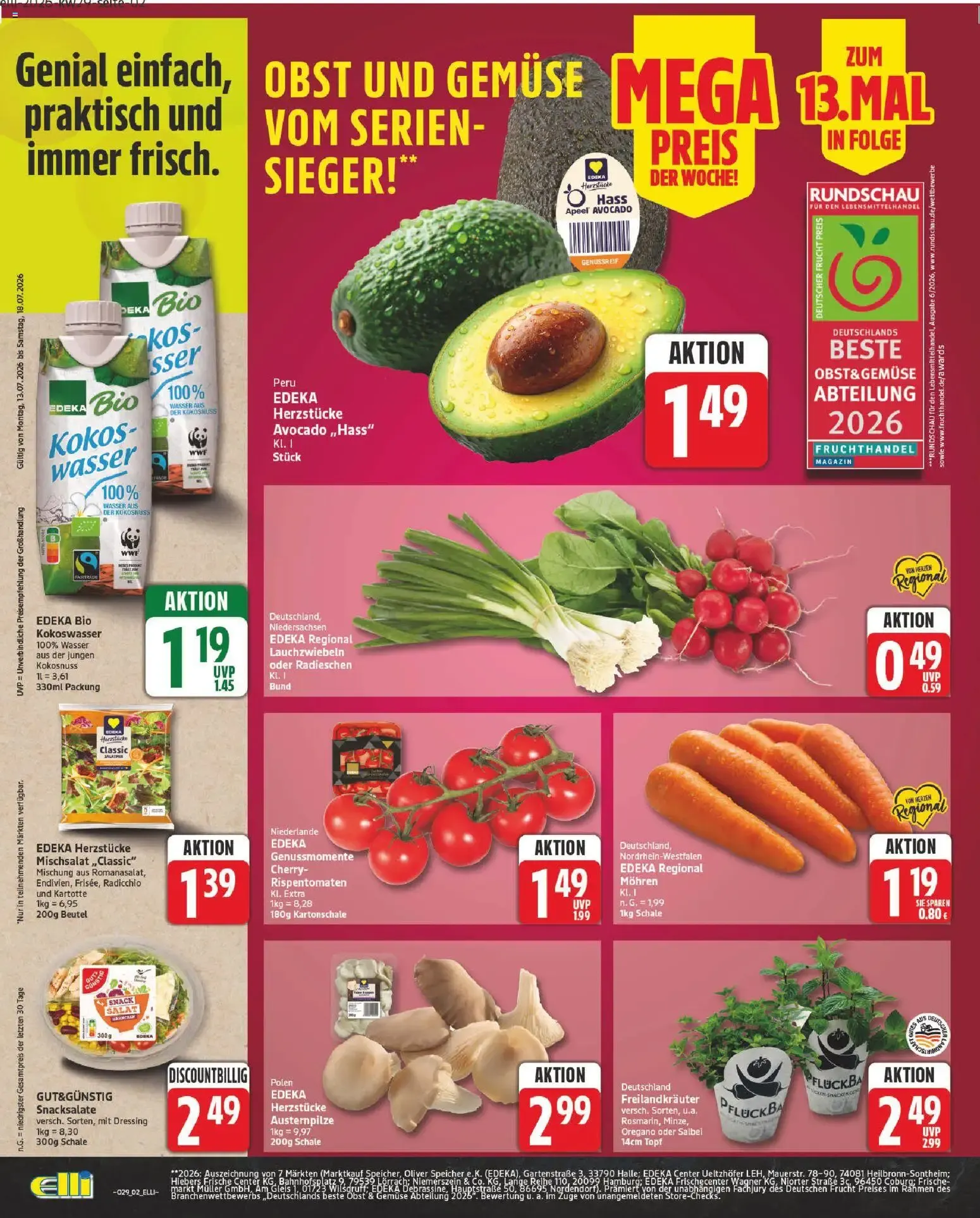 Elli Markt Prospekt vom 13.07.2026 – Angebote online von 13. Juli bis 18. Juli 2026 - Prospekt seite 2