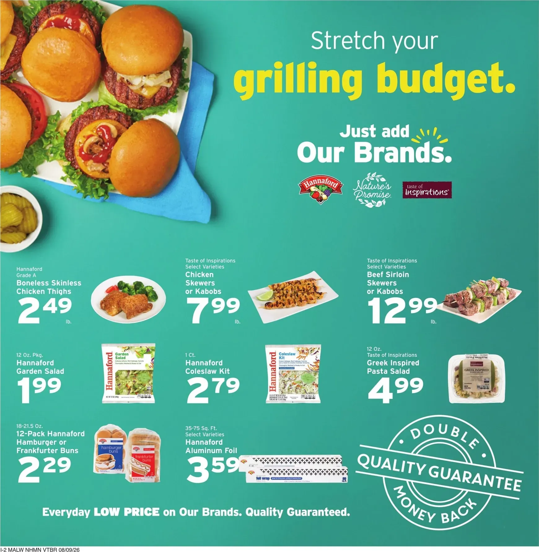 Weekly ad Hannaford Savings you can count on. from August 9 to August 15 2026 - Page 6