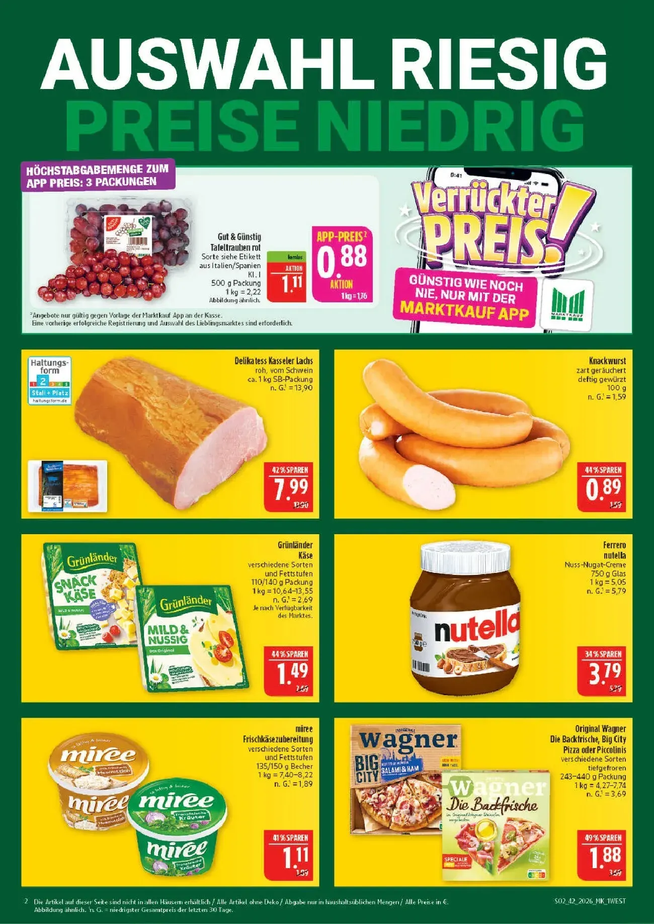 Marktkauf Prospekt – von Montag 12.10.2026 bis Samstag 17.10.2026 von 12. Oktober bis 17. Oktober 2026 - Prospekt seite 2