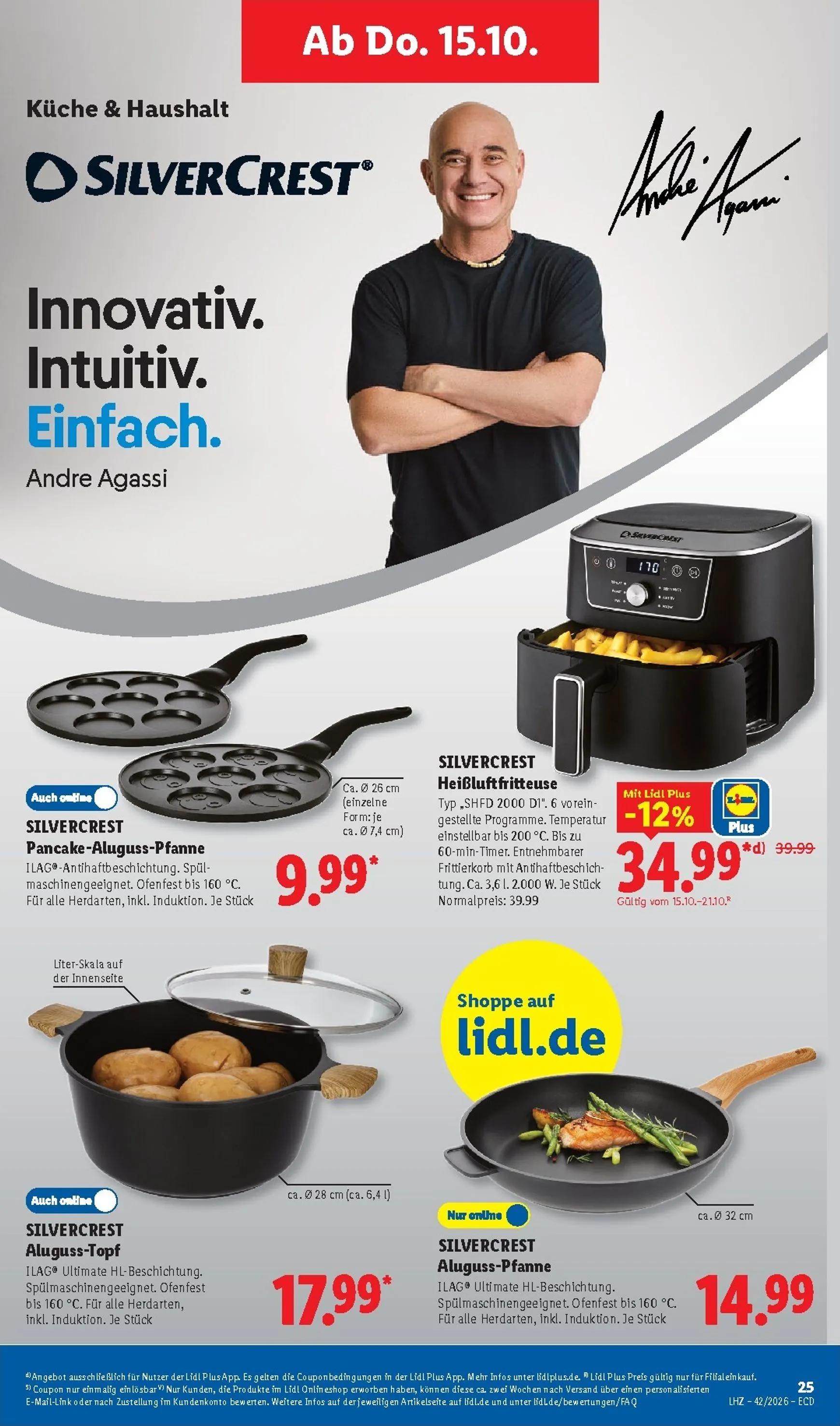 Lidl - Angebot der Woche Prospekt nächste Woche – von Montag 12.10.2026 bis Samstag 17.10.2026 von 12. Oktober bis 17. Oktober 2026 - Prospekt seite 15