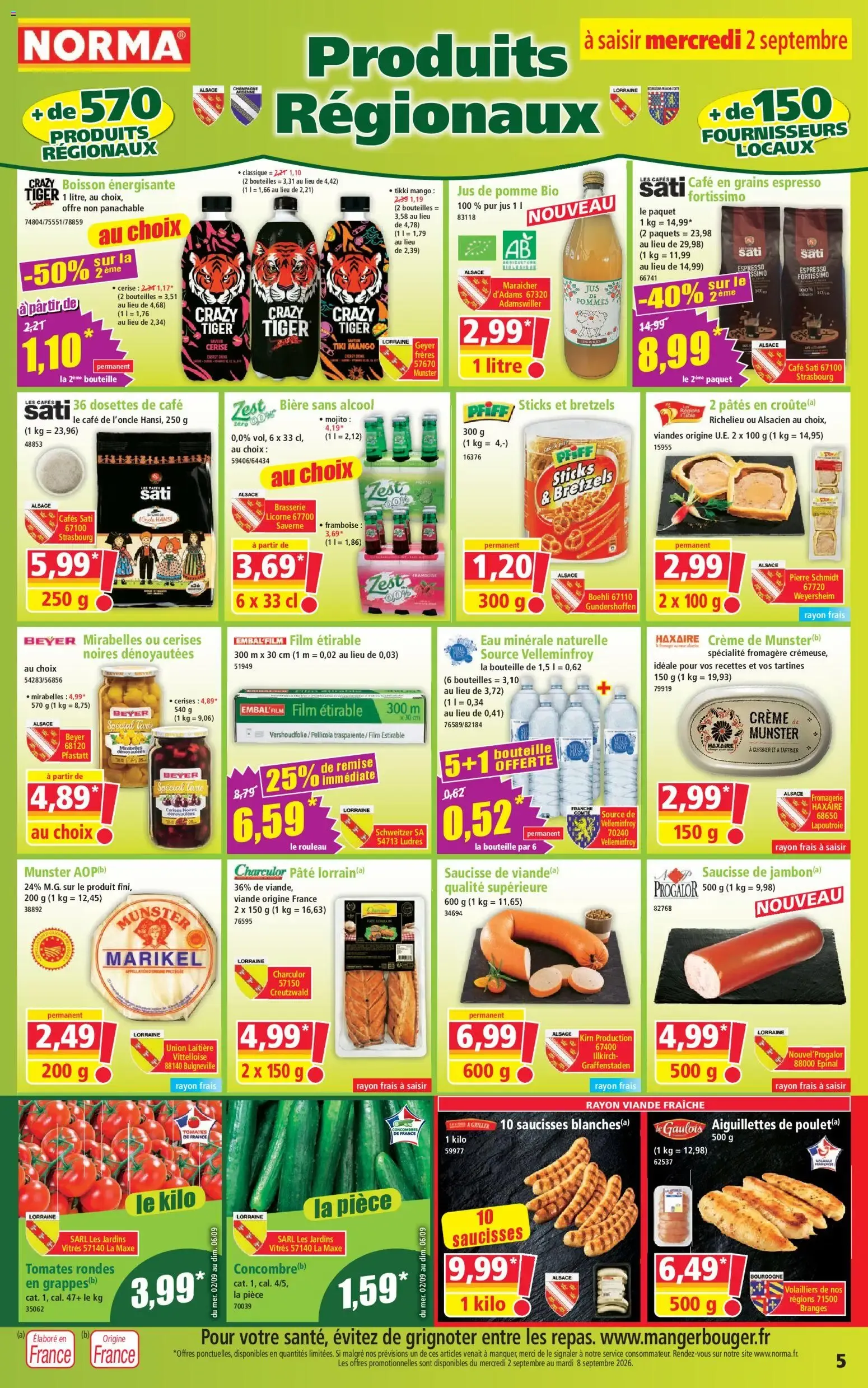 Norma catalogue à partir du 02/09/2026 - promo en ligne du 2 septembre au 8 septembre 2026 - Catalogue page 5