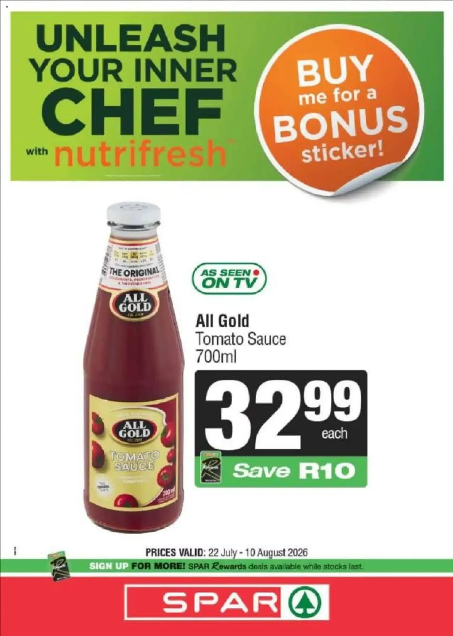 Spar Specials (22/07/2026 - 10/08/2026) Online from 22 July to 10 August 2026 - Catalogue Page 2