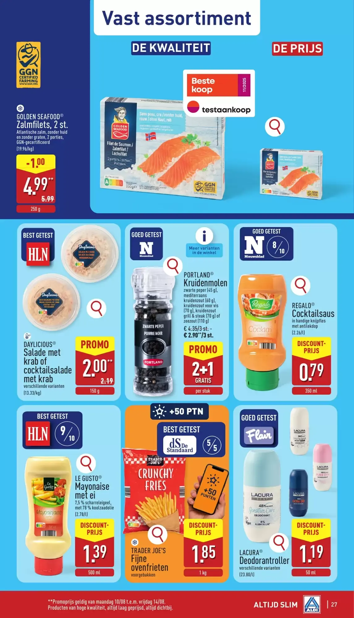ALDI Folder ma 10/08 t.e.m. vrij 14/08 van 10 augustus tot 14 augustus 2026 - folder pagina 27