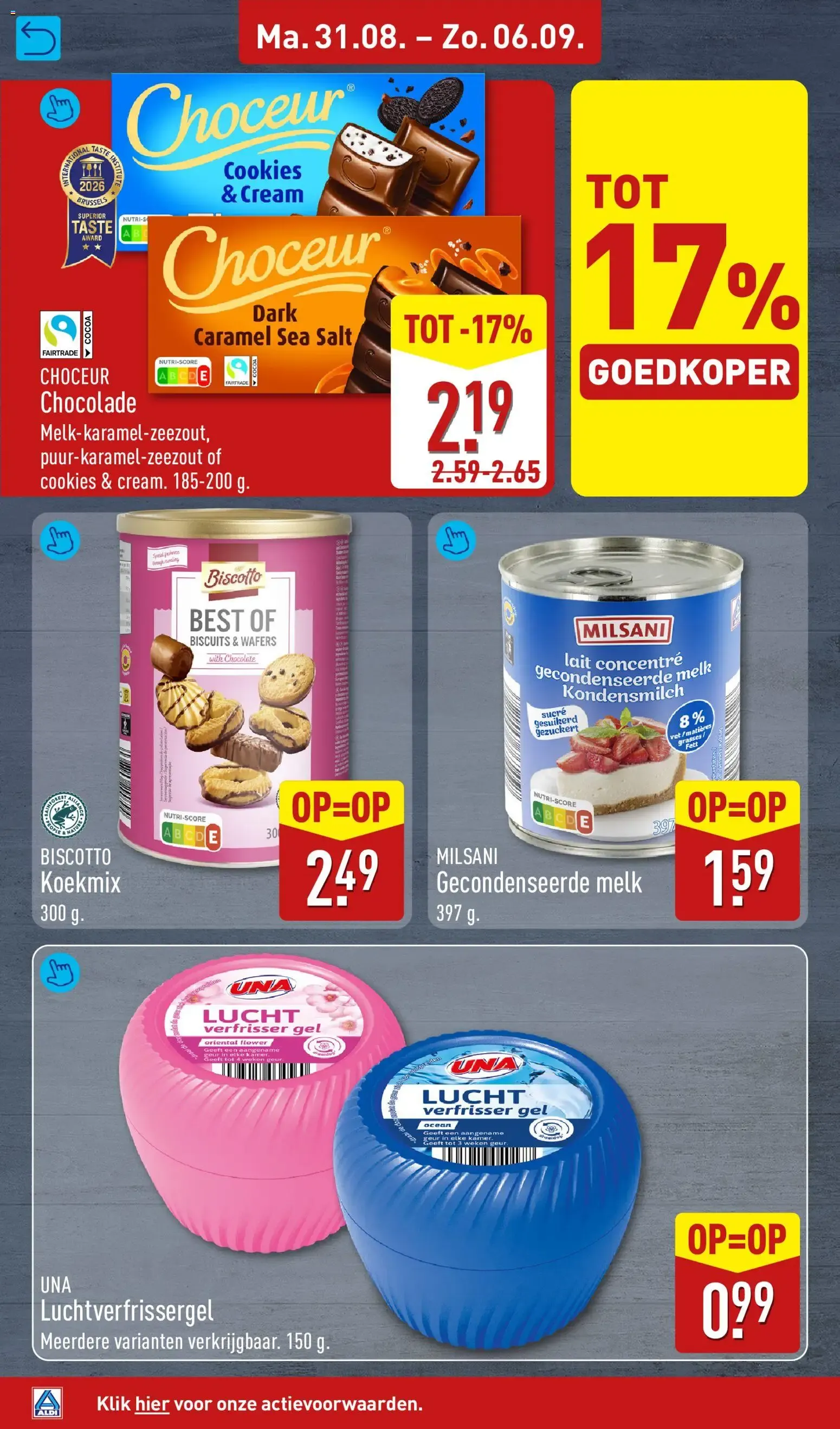 Aldi Fans van Voordeel van 31 augustus tot 6 september 2026 - Folder pagina 18