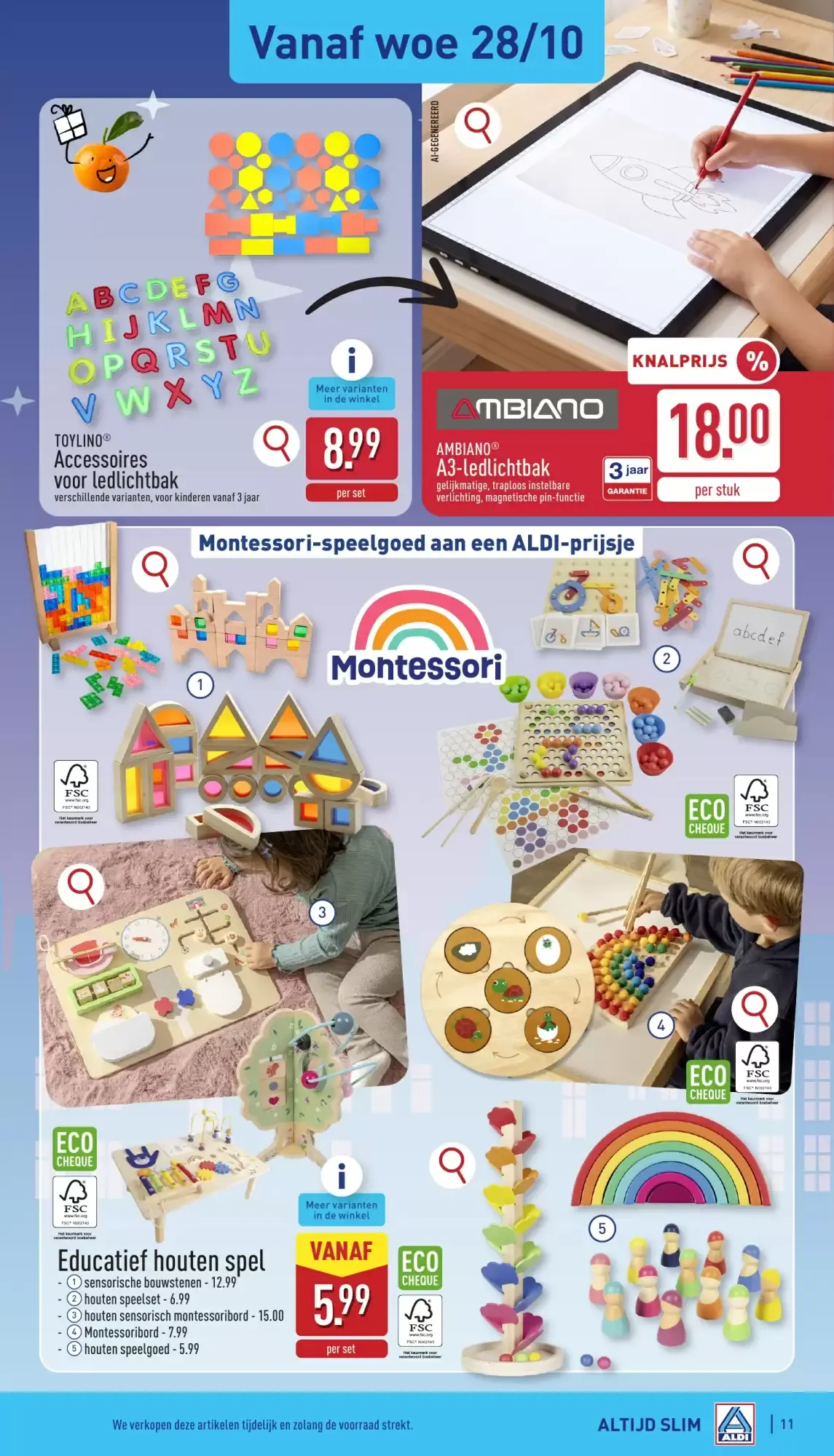 ALDI Folder 26/10 - 31/10 van 26 oktober tot 31 oktober 2026 - folder pagina 11