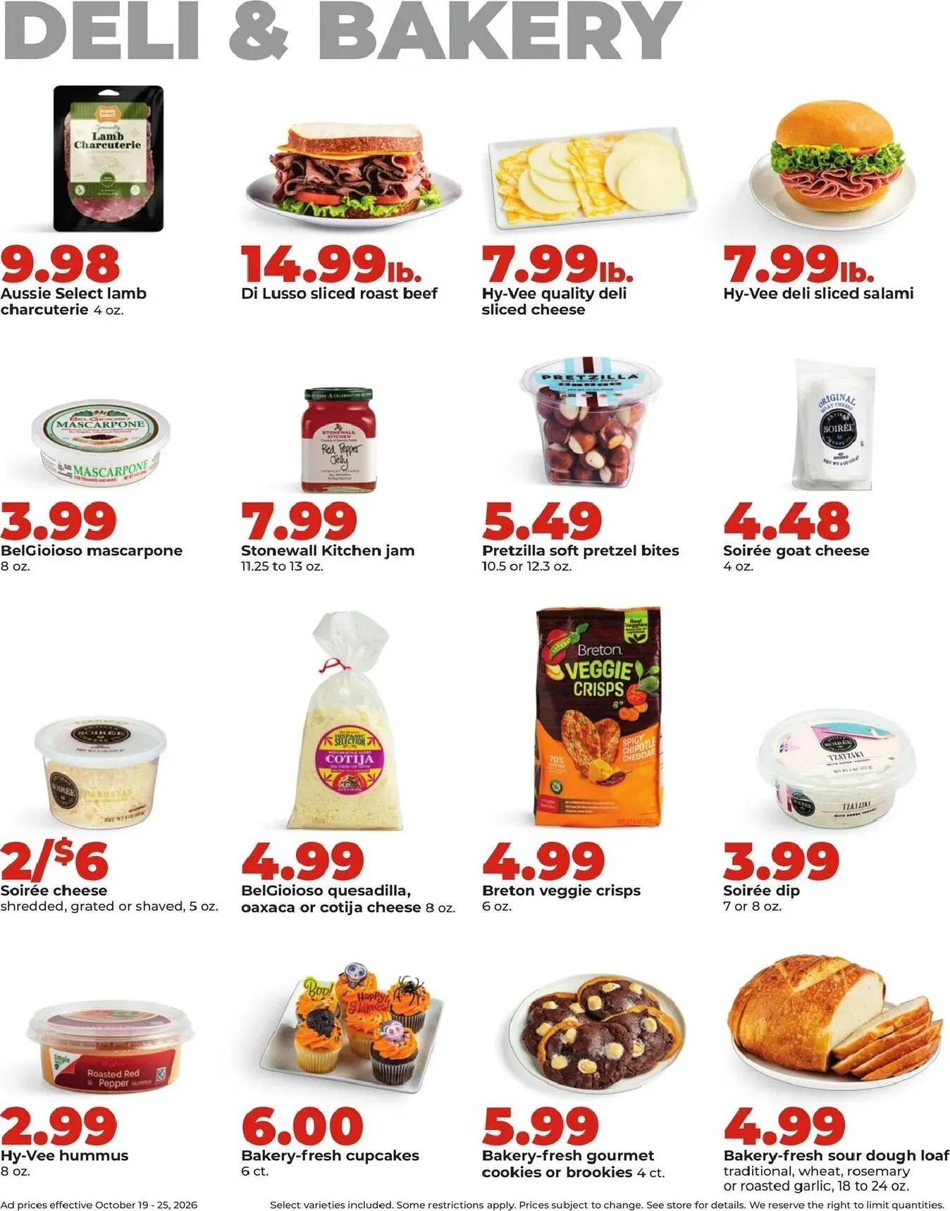 Weekly ad Current Hy Vee leaflet valid from Monday 10/19/2026 to Sunday 10/25/2026 from October 19 to October 25 2026 - Page 18