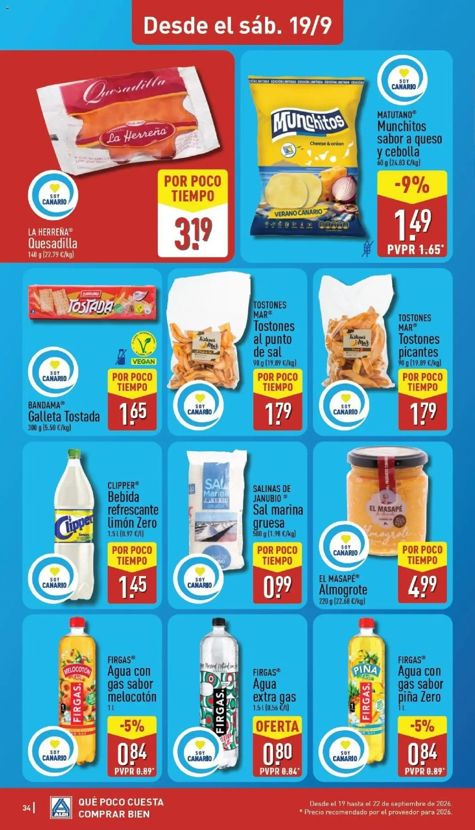 Catálogo de Aldi folleto del 14/09/2026 al 20/09/2026 14 de septiembre al 20 de septiembre 2026 - Página 34