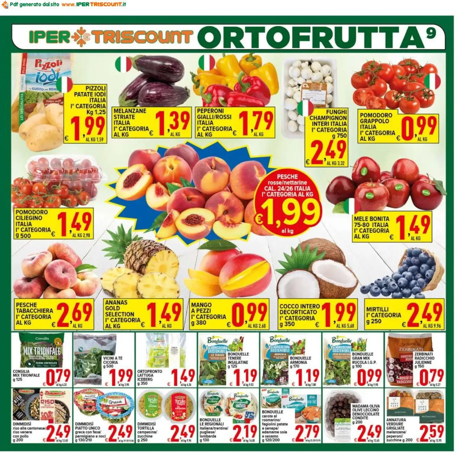 Iper Triscount Supermercati - Anniversario! Offerte valide dall'1 al 9 luglio 2026 da 1 luglio a 9 luglio di 2026 - Pagina del volantino 9