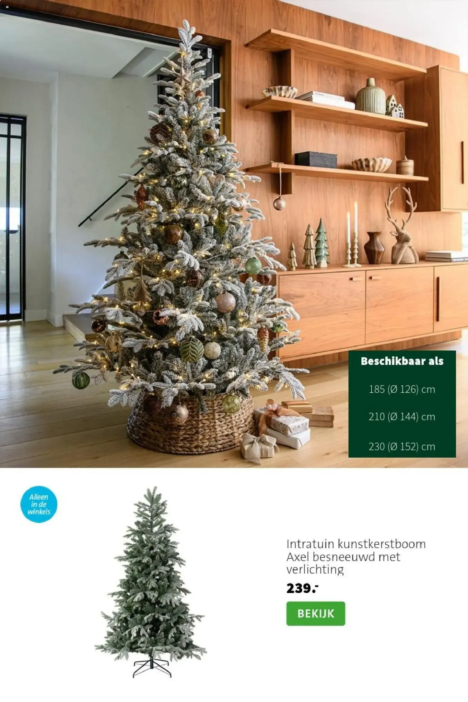 Intratuin Kunst kerst bomen Collectie 2026 van 9 oktober tot 23 december 2026 - Folder pagina 20