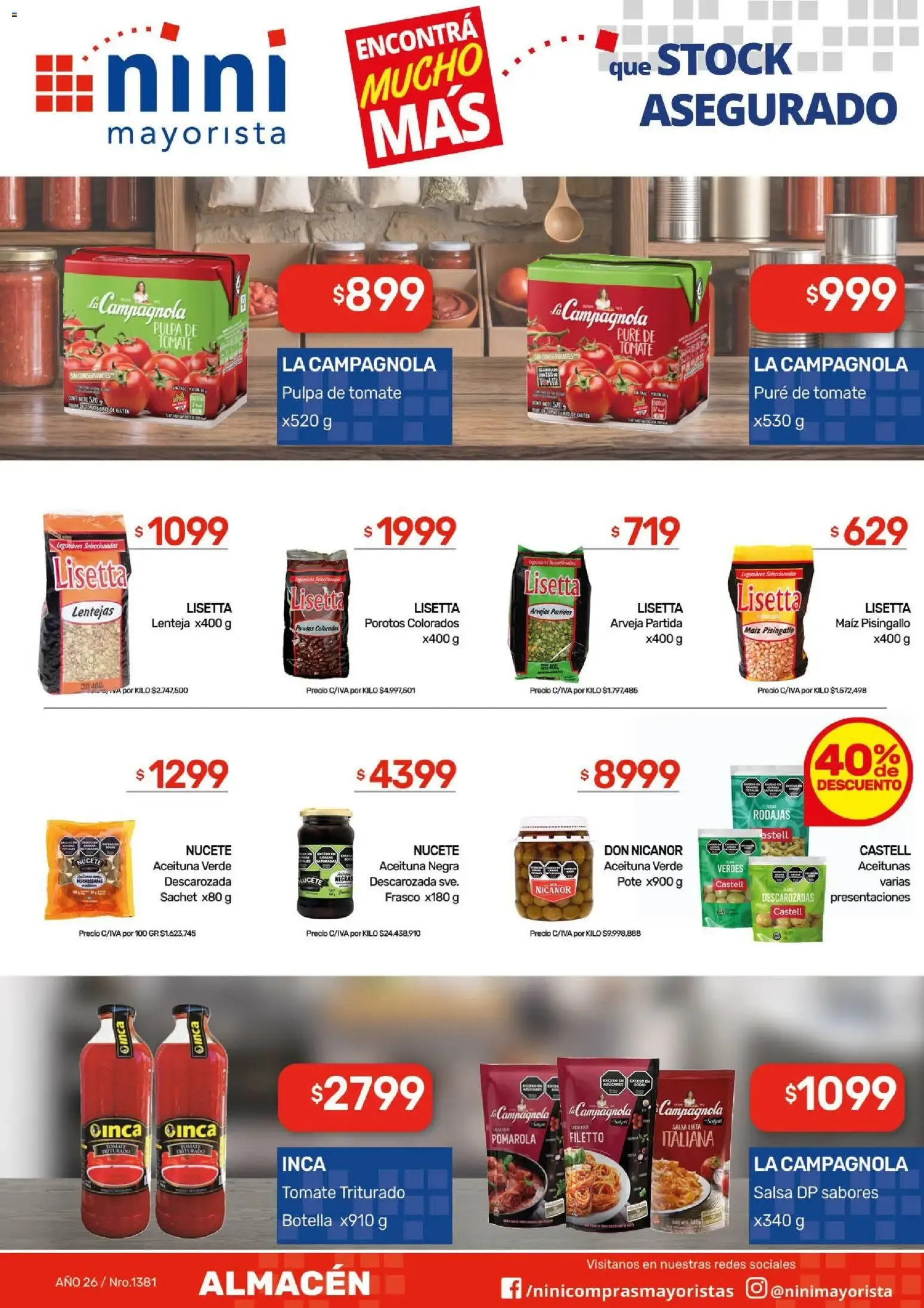 Ofertas de NINI Mayorista catálogo del 12/10/2026 - 18/10/2026 12 de octubre al 18 de octubre 2026 - Página 36 del catálogo
