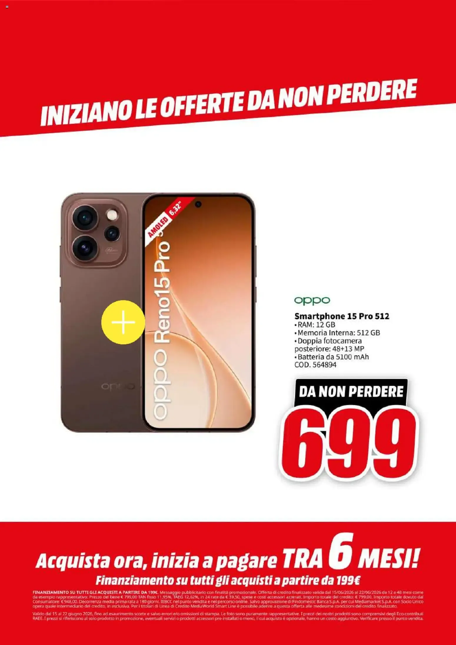 Nuovo Media World volantino dal 15/06/2026 > offerte anteprima 🛍️ da 15 giugno a 22 giugno di 2026 - Pagina del volantino 5