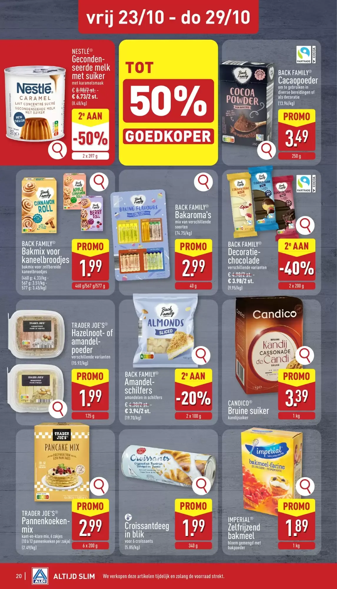 ALDI Folder van ma 19/10 t.e.m. zat 24/10 van 19 oktober tot 24 oktober 2026 - folder pagina 20