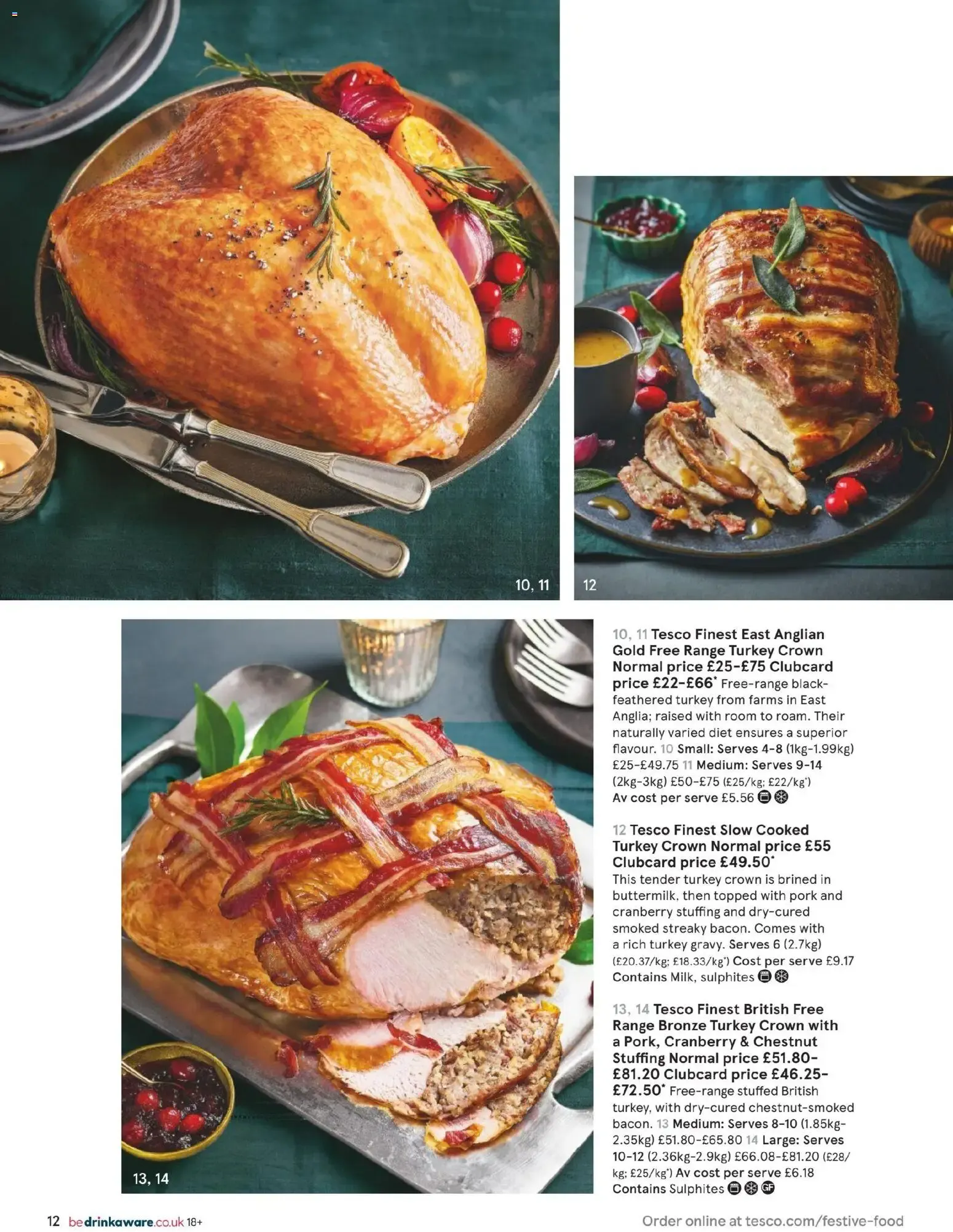TESCO finest Festive Food to Order from 4 November to 31 December 2026 - Catalogue Page 12