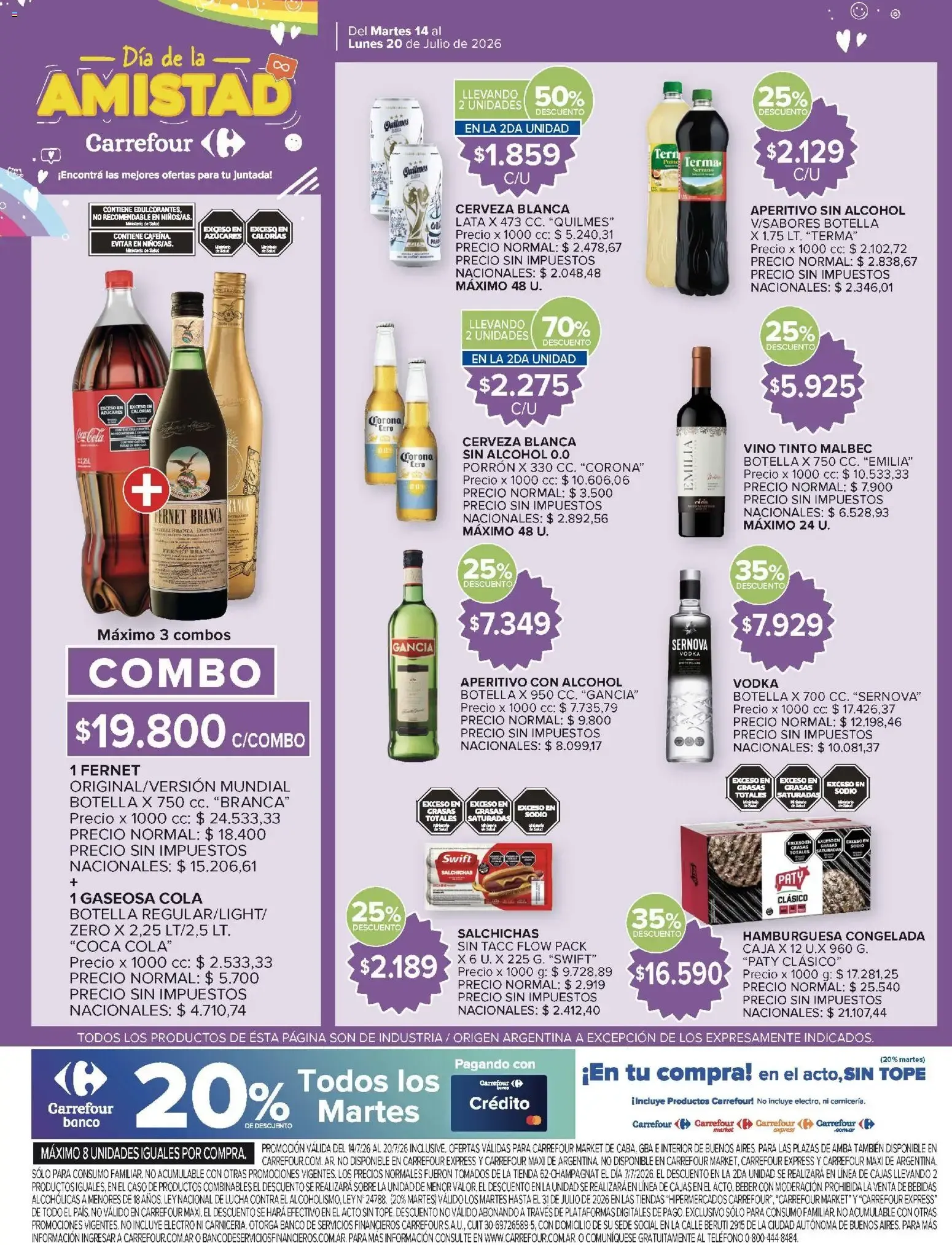 Ofertas de Carrefour Market catálogo del 14/07/2026 - 20/07/2026 14 de julio al 20 de julio 2026 - Página 4 del catálogo