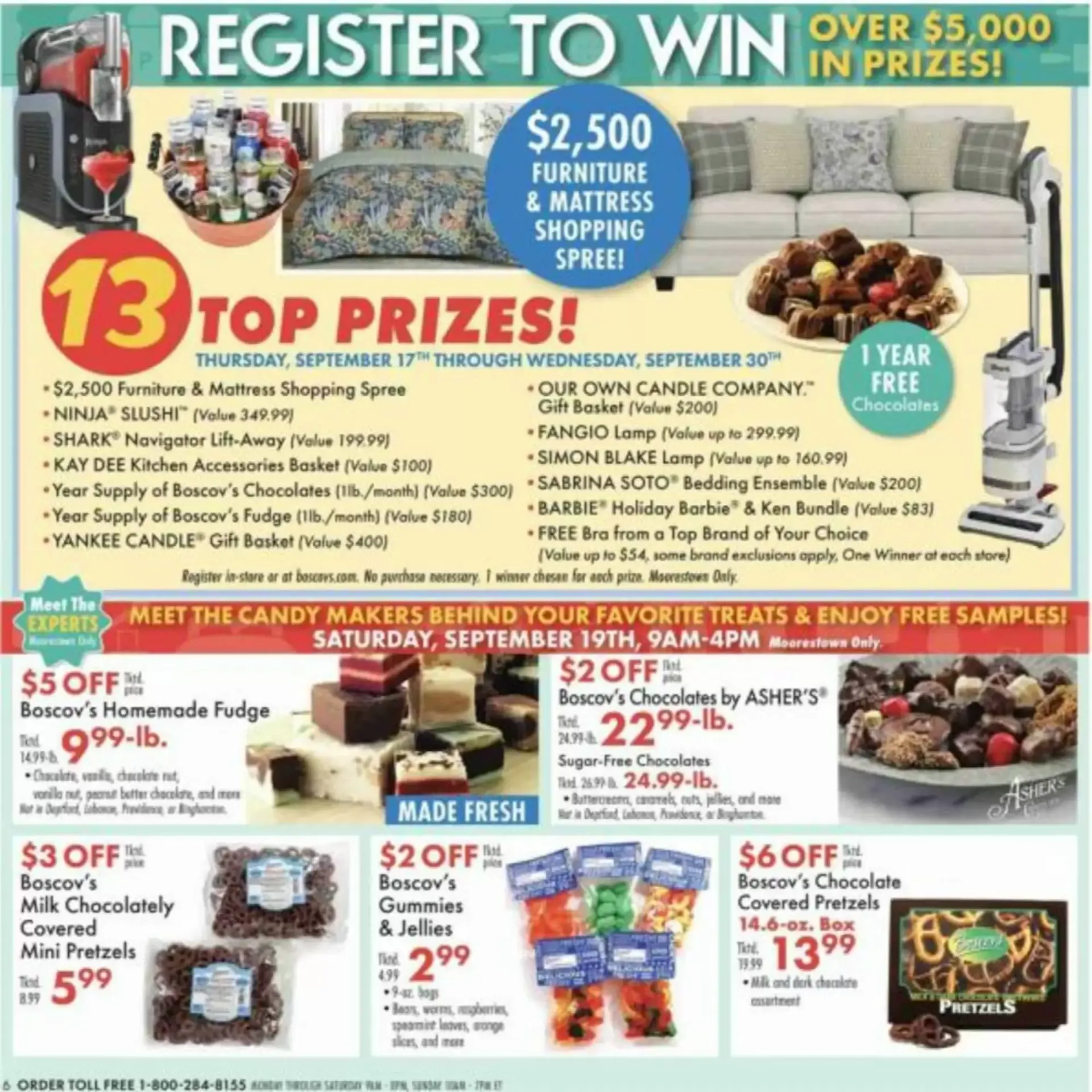 Weekly promotion Boscov's weekly ad spanning from September 17 to September 30 2026 - Page 6 for Catalogue 365