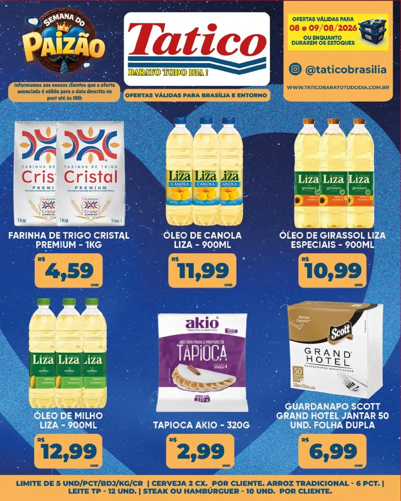 Encarte de Tatico ofertas do Dia de 10/08/2026 | Promoções Online 10 de agosto até 10 de agosto 2026 - Pagina 34