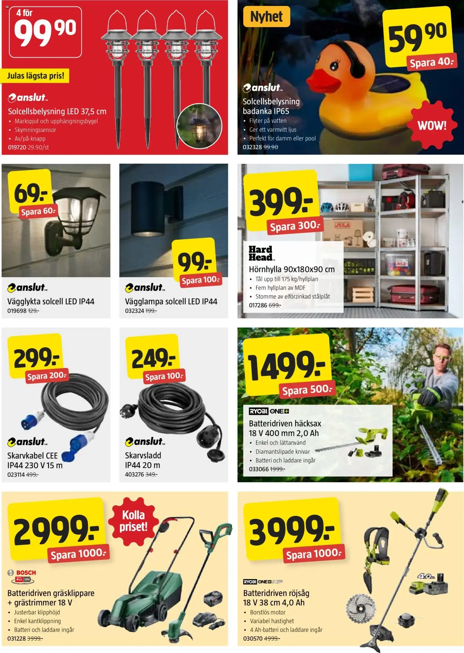 Jula erbjudanden från 09/07/2026 - 22/07/2026 > Reklamblad nuvarande rabatter från 9 juli till 22 juli 2026 - Reklamblad sidor 7