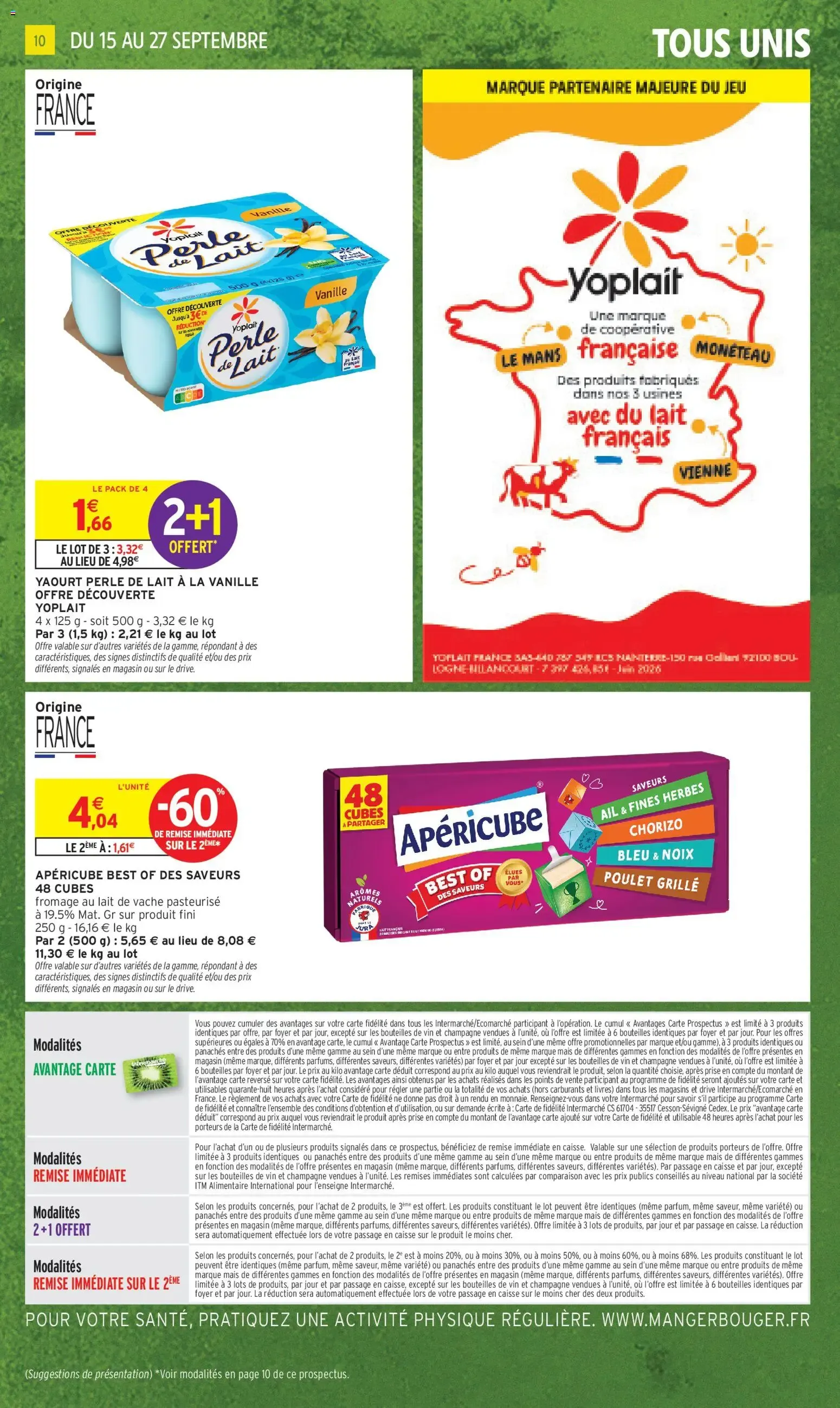 Intermarché - C'est notre anniversaire à partir du 15/09/2026 - promo en ligne du 15 septembre au 27 septembre 2026 - Catalogue page 10
