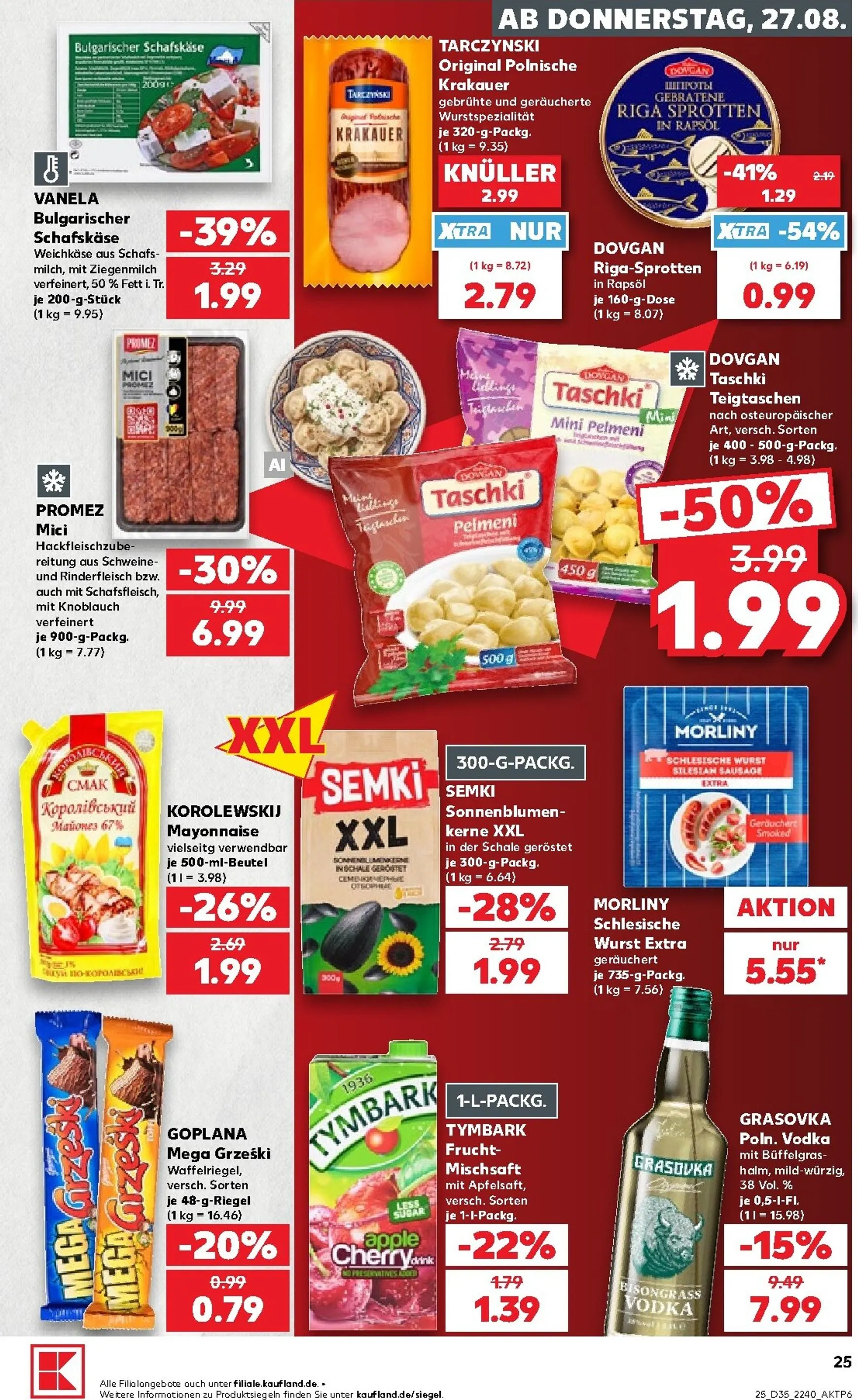 Kaufland Prospekt nächste Woche – von Donnerstag 27.08.2026 bis Mittwoch 02.09.2026 von 27. August bis 2. September 2026 - Prospekt seite 26