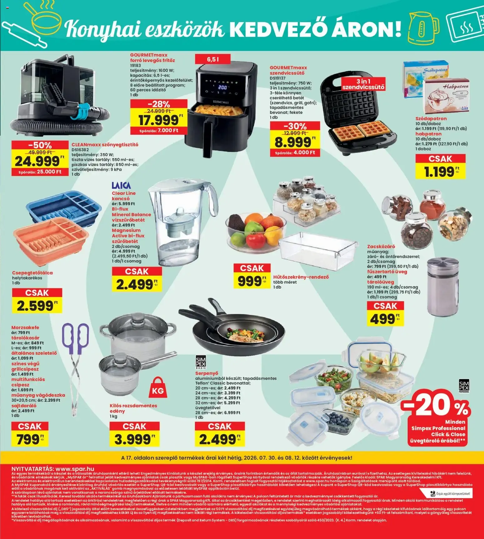 Katalógus Szülinapi akciók és szuper árak! július 30.-tól augusztus 5.-ig 2026. - Oldal 17