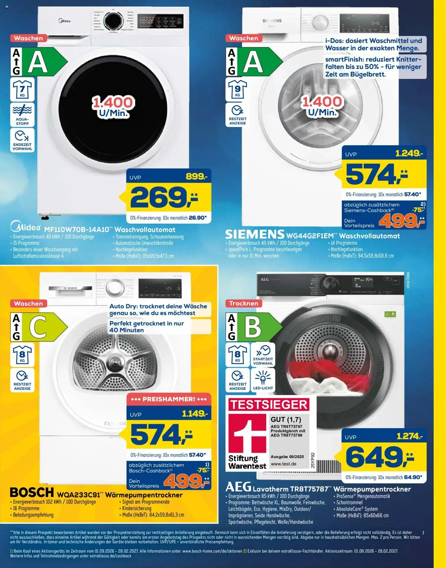 EuronicsXXL: Die besten Deals gibt's jetzt. von 26. September bis 2. Oktober 2026 - Prospekt seite 7