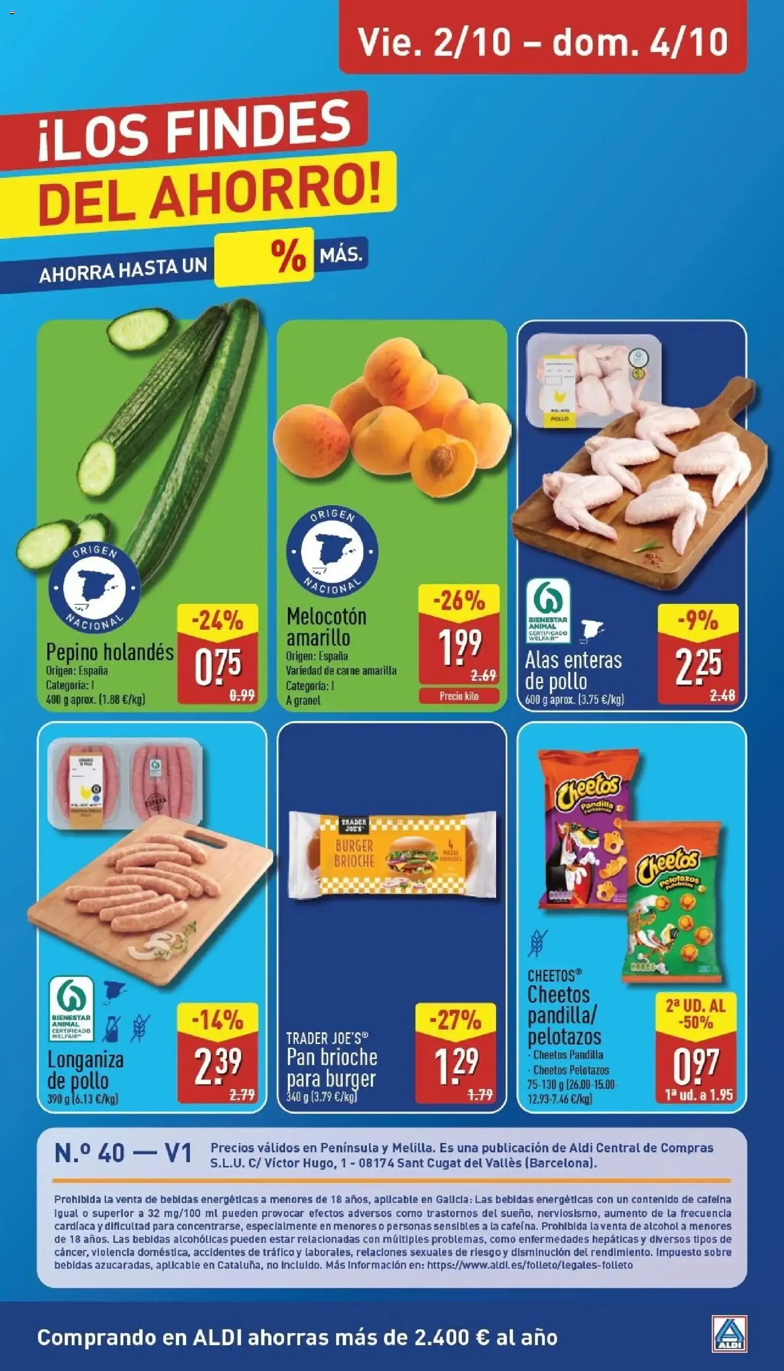 Catálogo de Aldi folleto Península del 28/09/2026 | Catálogo 28 de septiembre al 4 de octubre 2026 - Página 30