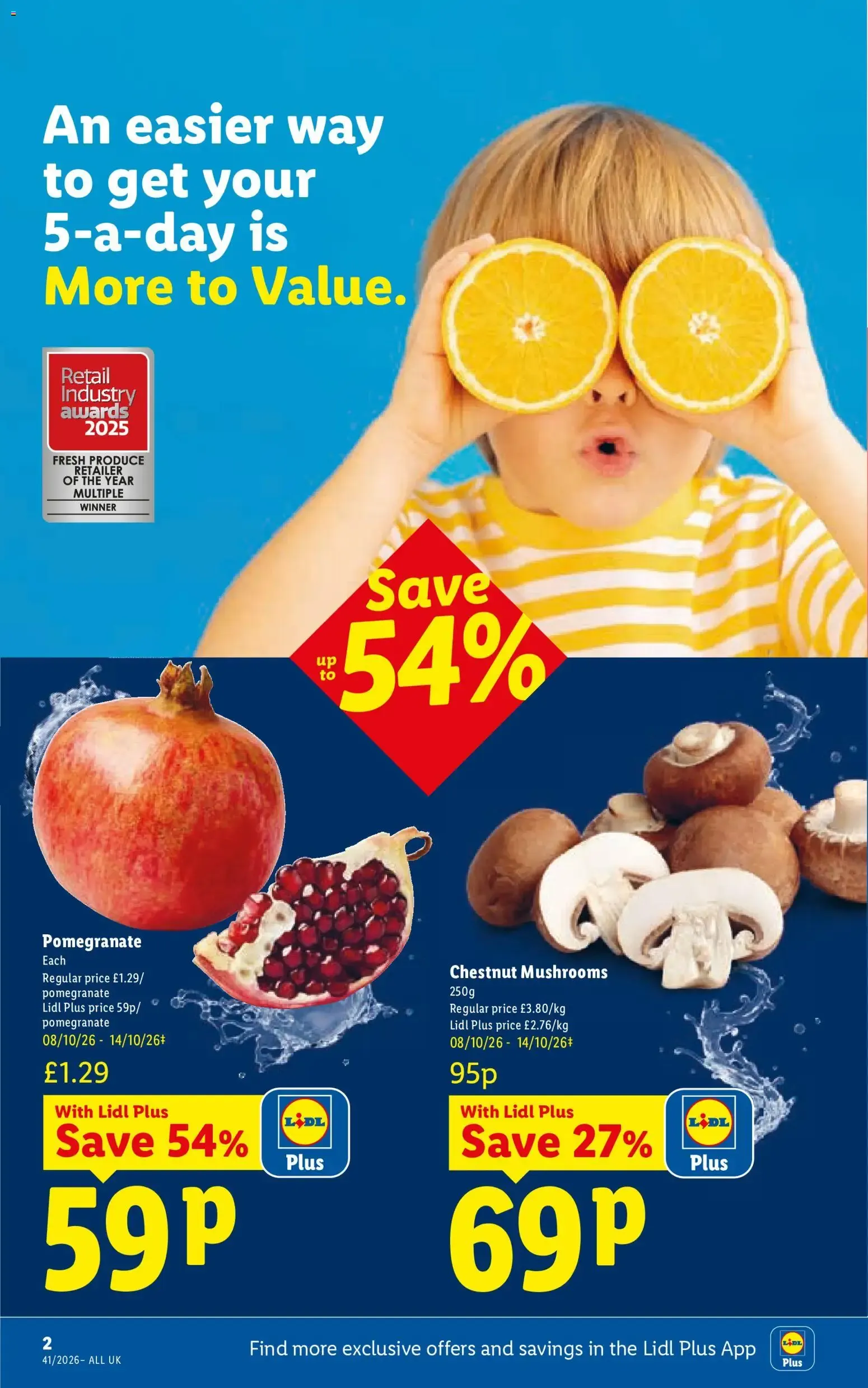 Weekly offers Lidl England (08/10/2026 - 14/10/2026) - Offers Online from 8 October to 14 October 2026 - Catalogue Page 2