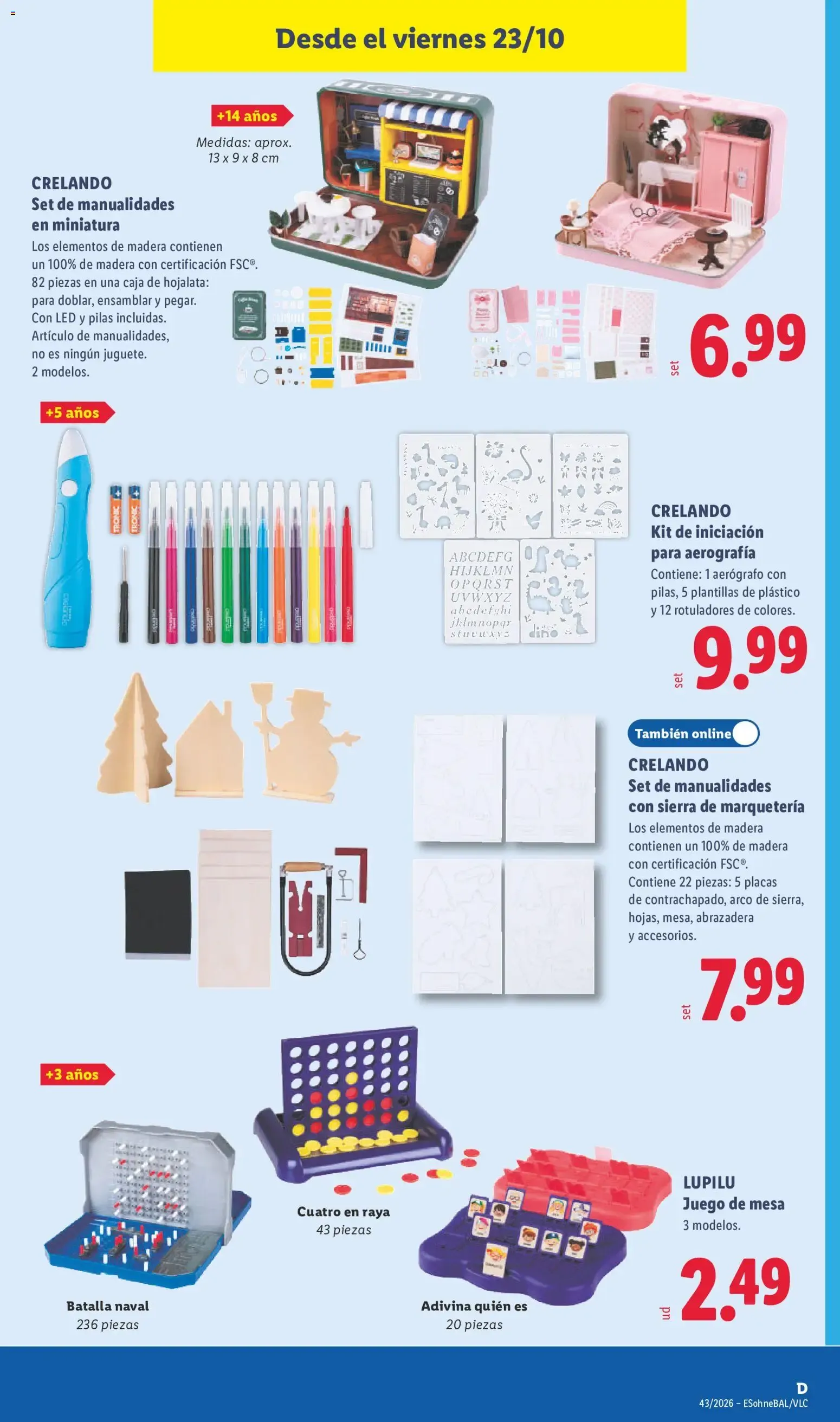 Catálogo de Lidl folleto de bazar del 19/10/2026 | Ofertas 19 de octubre al 25 de octubre 2026 - Página 29