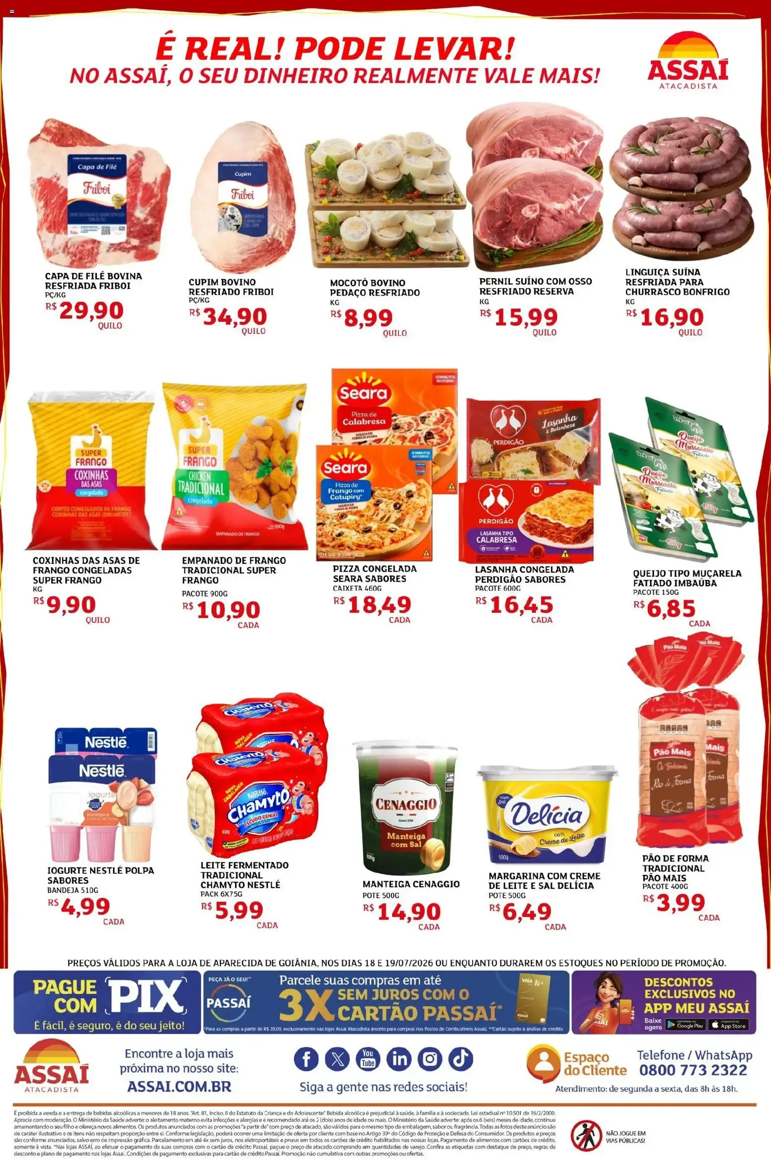 Encarte de Assaí Atacadista - Precinho Real 18 de julho até 19 de julho 2026 - Pagina 4