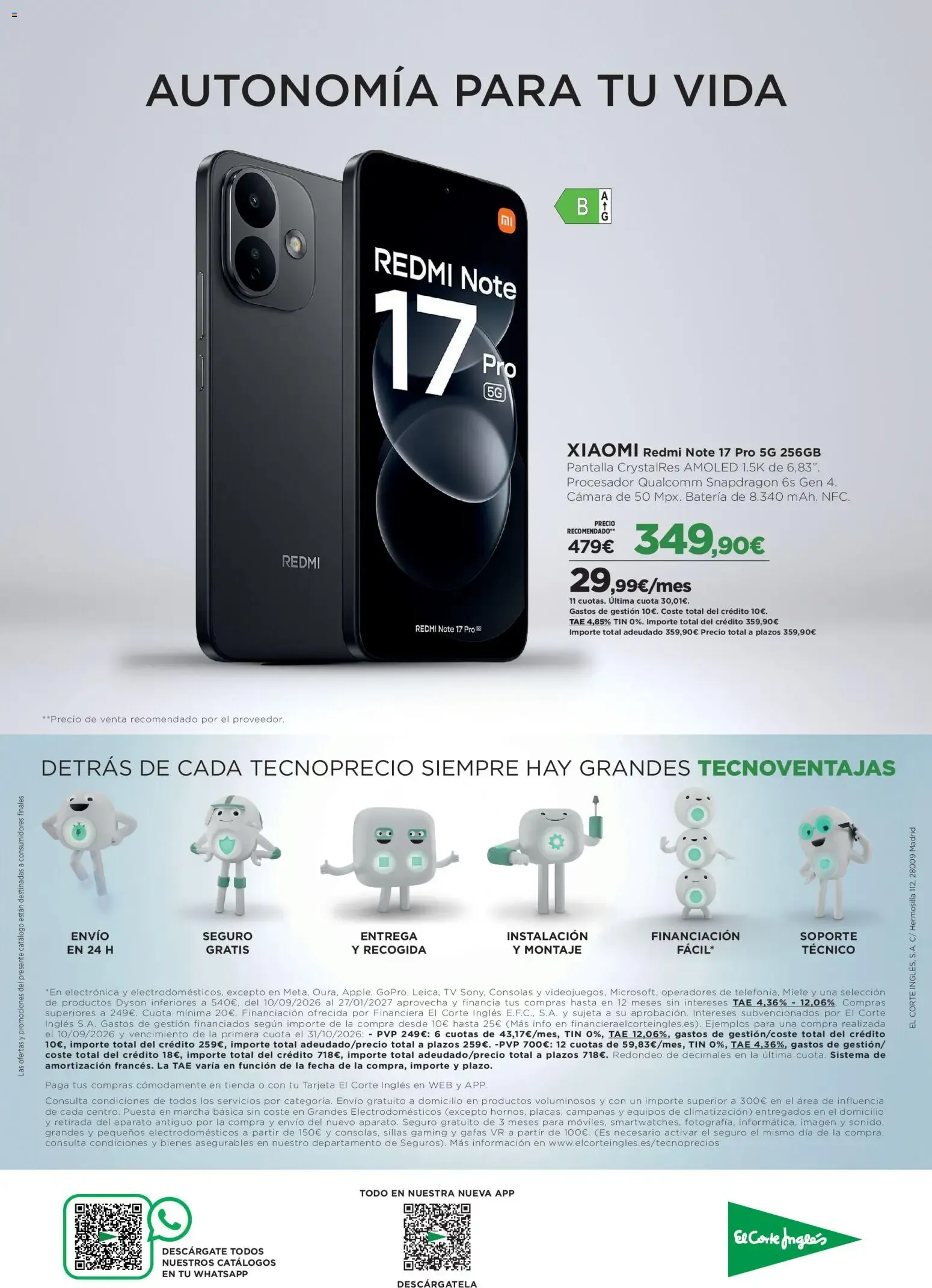 Catálogo de El Corte Inglés Los Tecnoprecios 26/10/2026 │Catálogo 26 de octubre al 1 de noviembre 2026 - Página 16
