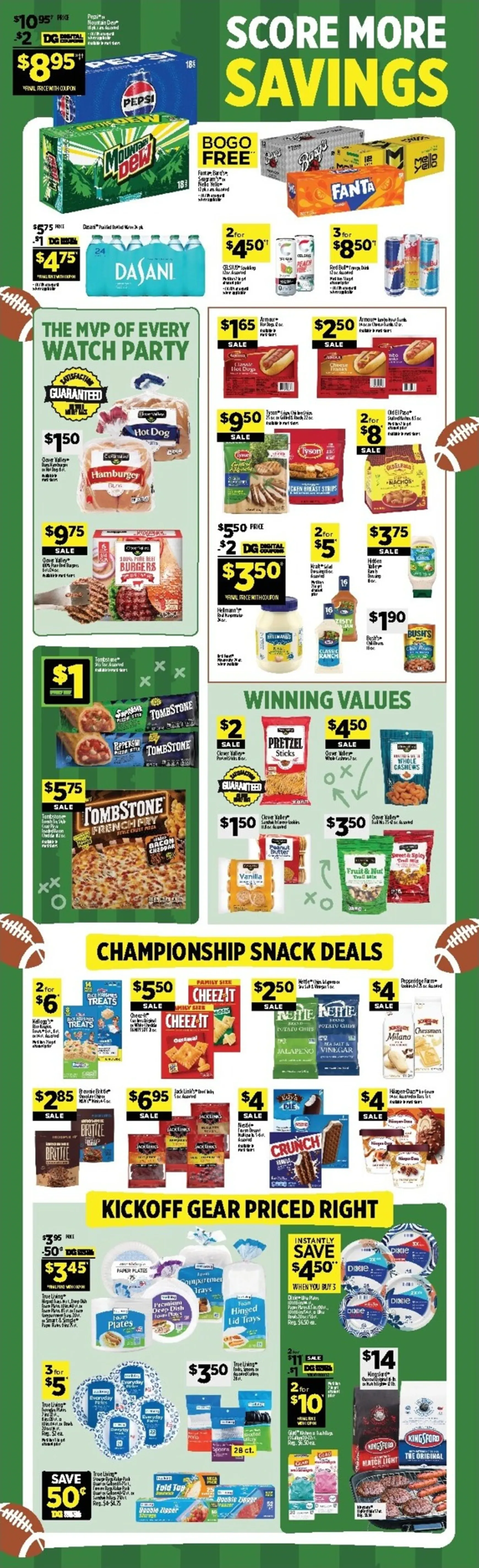 Weekly promotion Current Dollar General leaflet valid from Sunday 10/04/2026 to Saturday 10/10/2026 spanning from October 4 to October 10 2026 - Page 5 for Catalogue 365