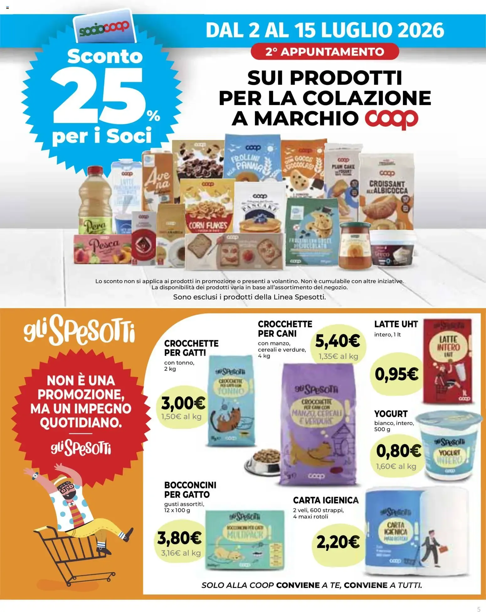 Anteprima volantino Ipercoop dal 02/07/2026 - nuovo offerte da 2 luglio a 15 luglio di 2026 - Pagina del volantino 5