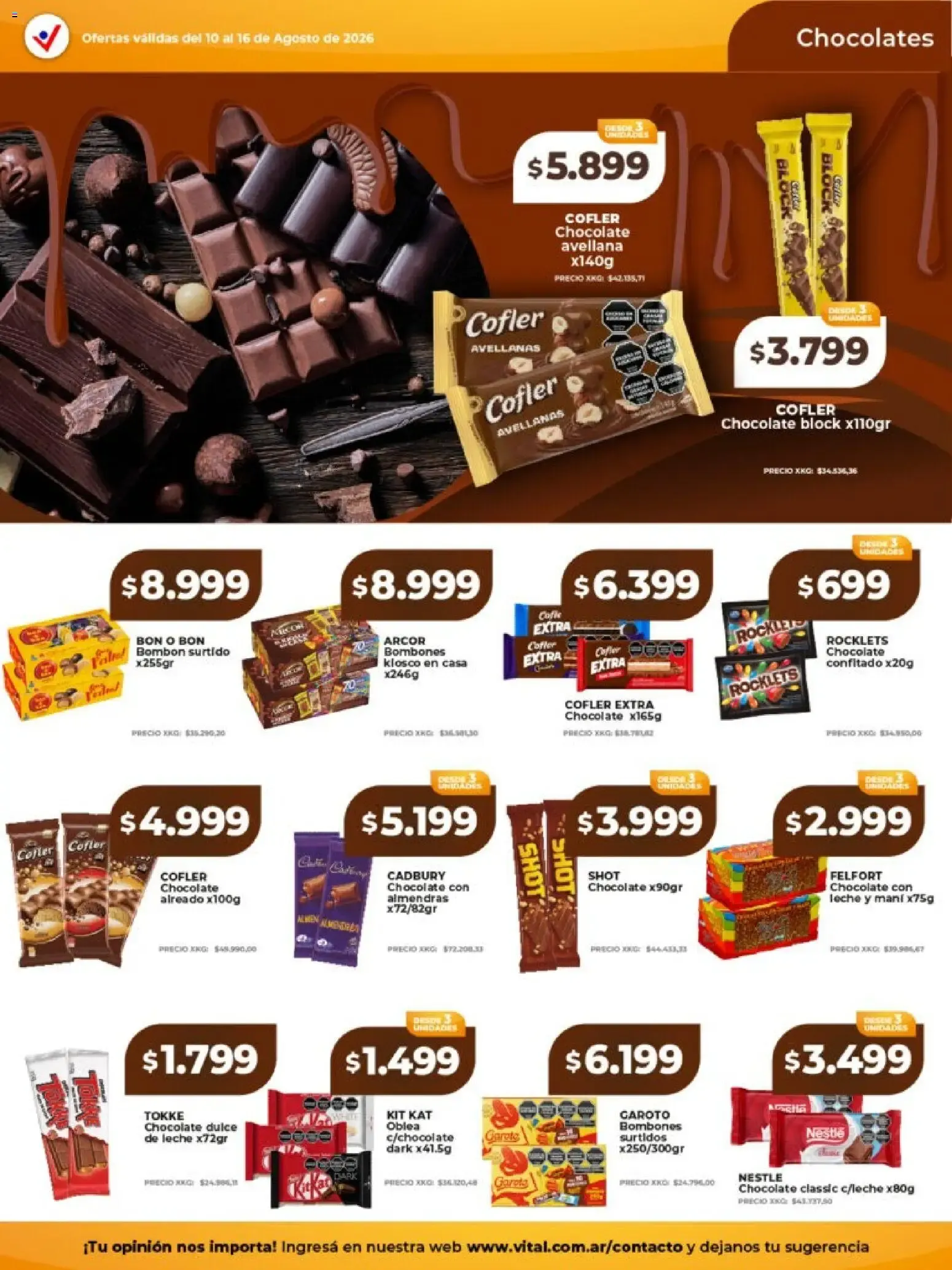 Ofertas de Vital Supermayorista - Ofertas 10 de agosto al 16 de agosto 2026 - Página 23 del catálogo